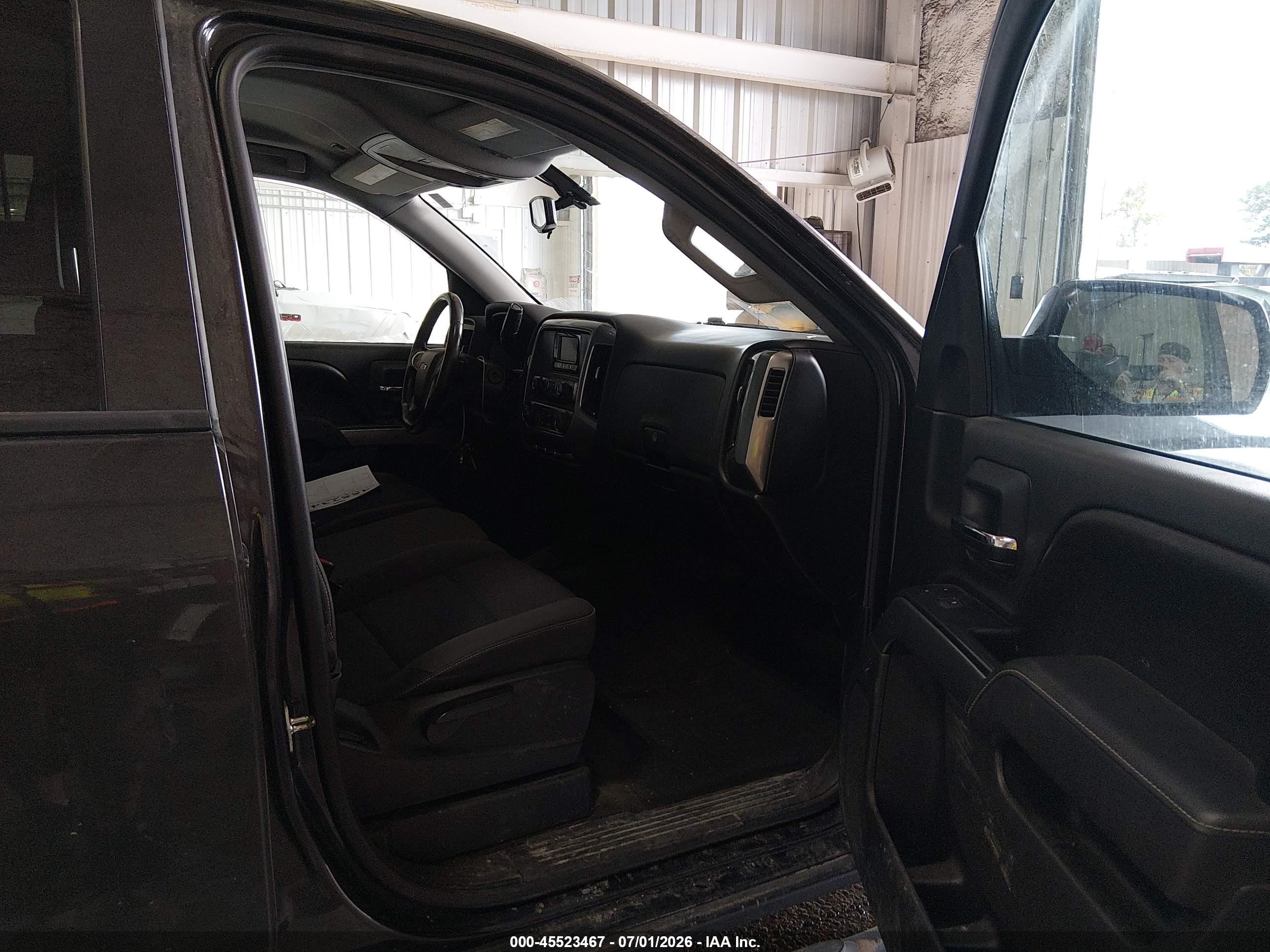 2015 Chevrolet Silverado 1500 Lt Gray vin: 3GCUKRECXFG432618