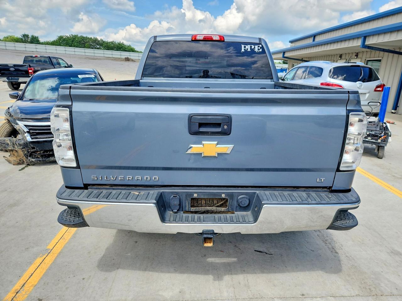 2015 Chevrolet Silverado K1500 Lt Синий vin: 3GCUKRECXFG484198