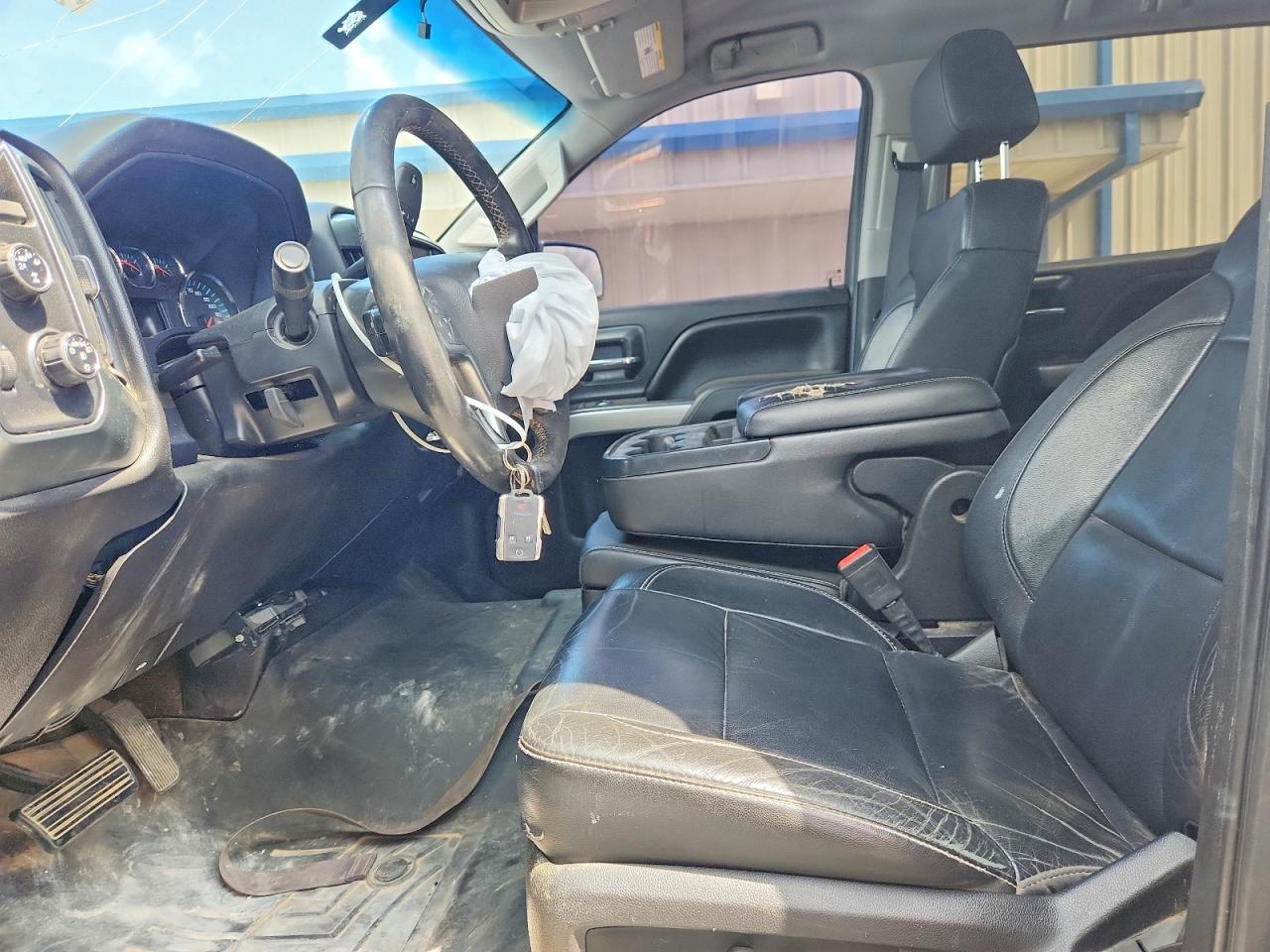 2015 Chevrolet Silverado K1500 Lt Синий vin: 3GCUKRECXFG484198