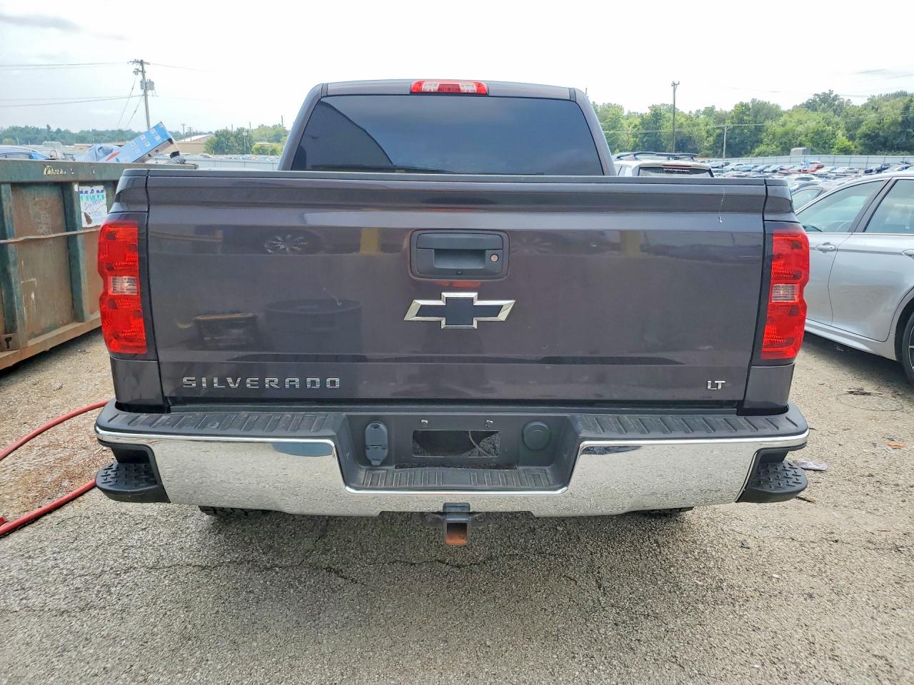 2015 Chevrolet Silverado K1500 Lt Black vin: 3GCUKRECXFG489692