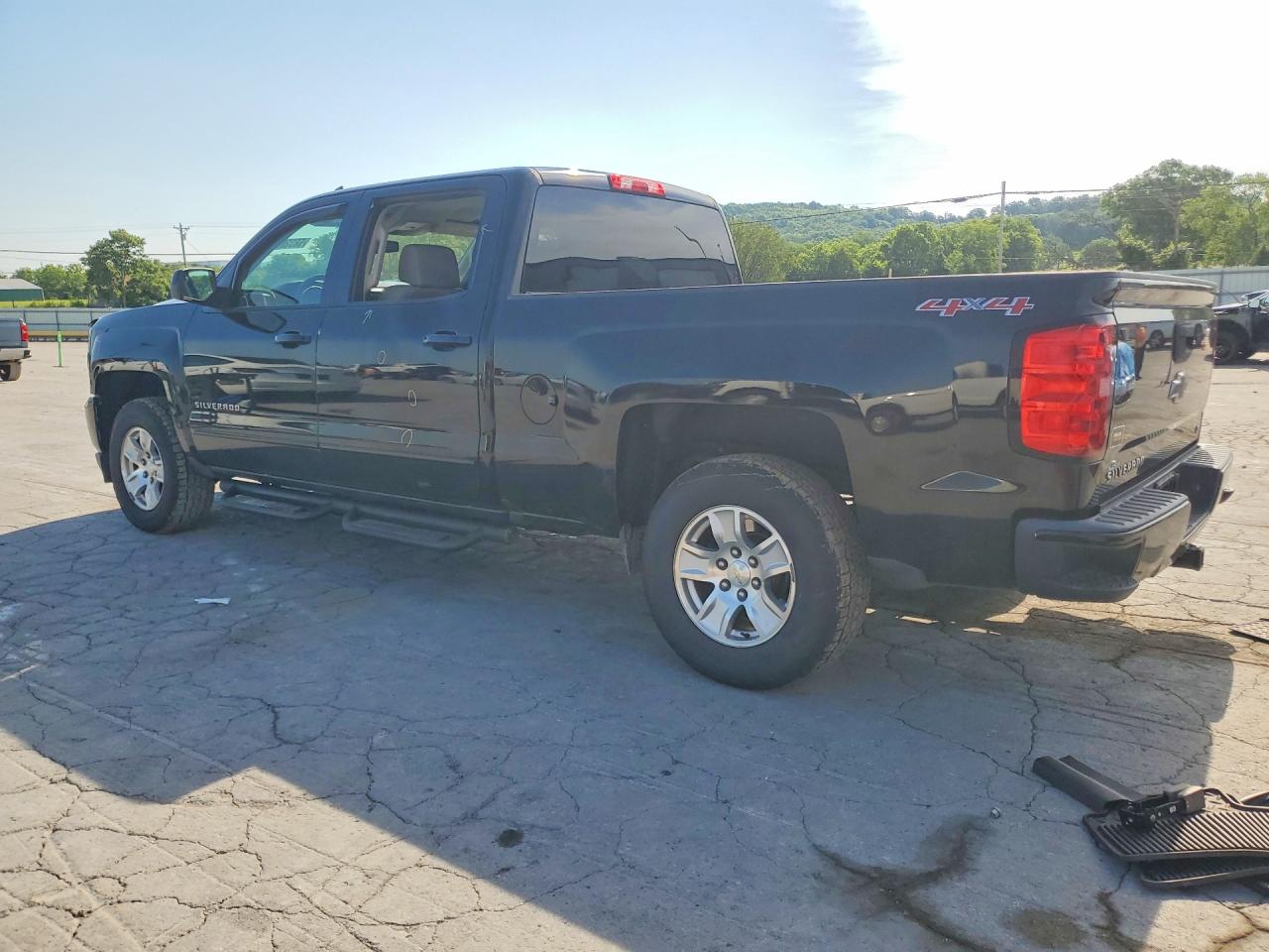 2017 Chevrolet Silverado K1500 Lt Black vin: 3GCUKRECXHG148618