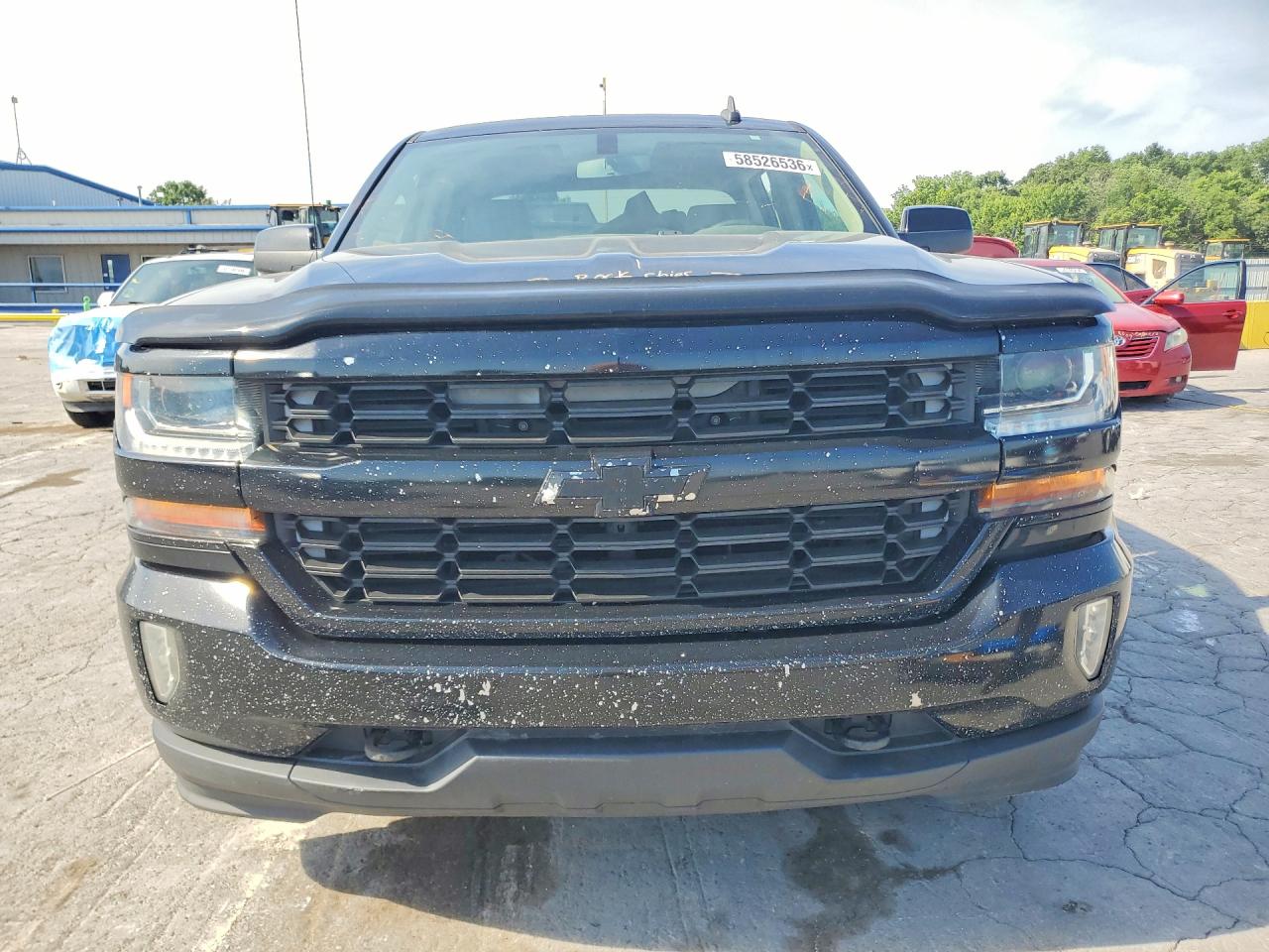 2017 Chevrolet Silverado K1500 Lt Black vin: 3GCUKRECXHG148618