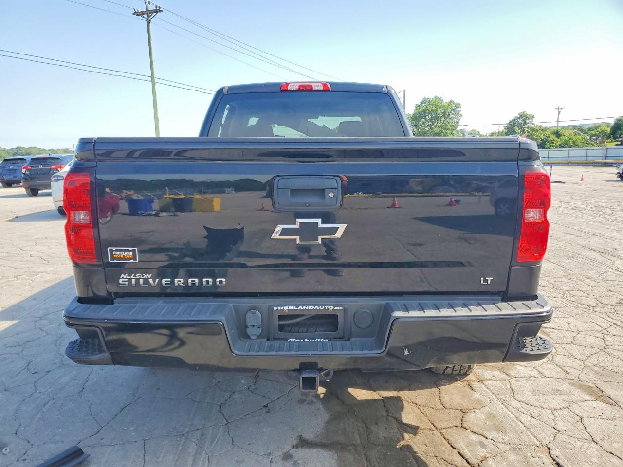 2017 Chevrolet Silverado K1500 Lt Black vin: 3GCUKRECXHG148618