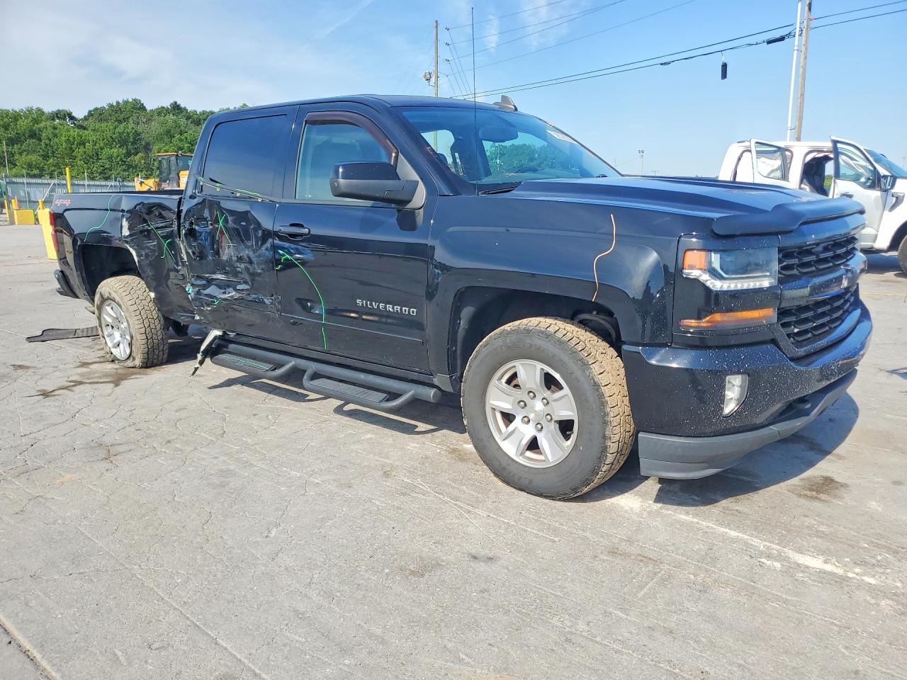 2017 Chevrolet Silverado K1500 Lt Black vin: 3GCUKRECXHG148618
