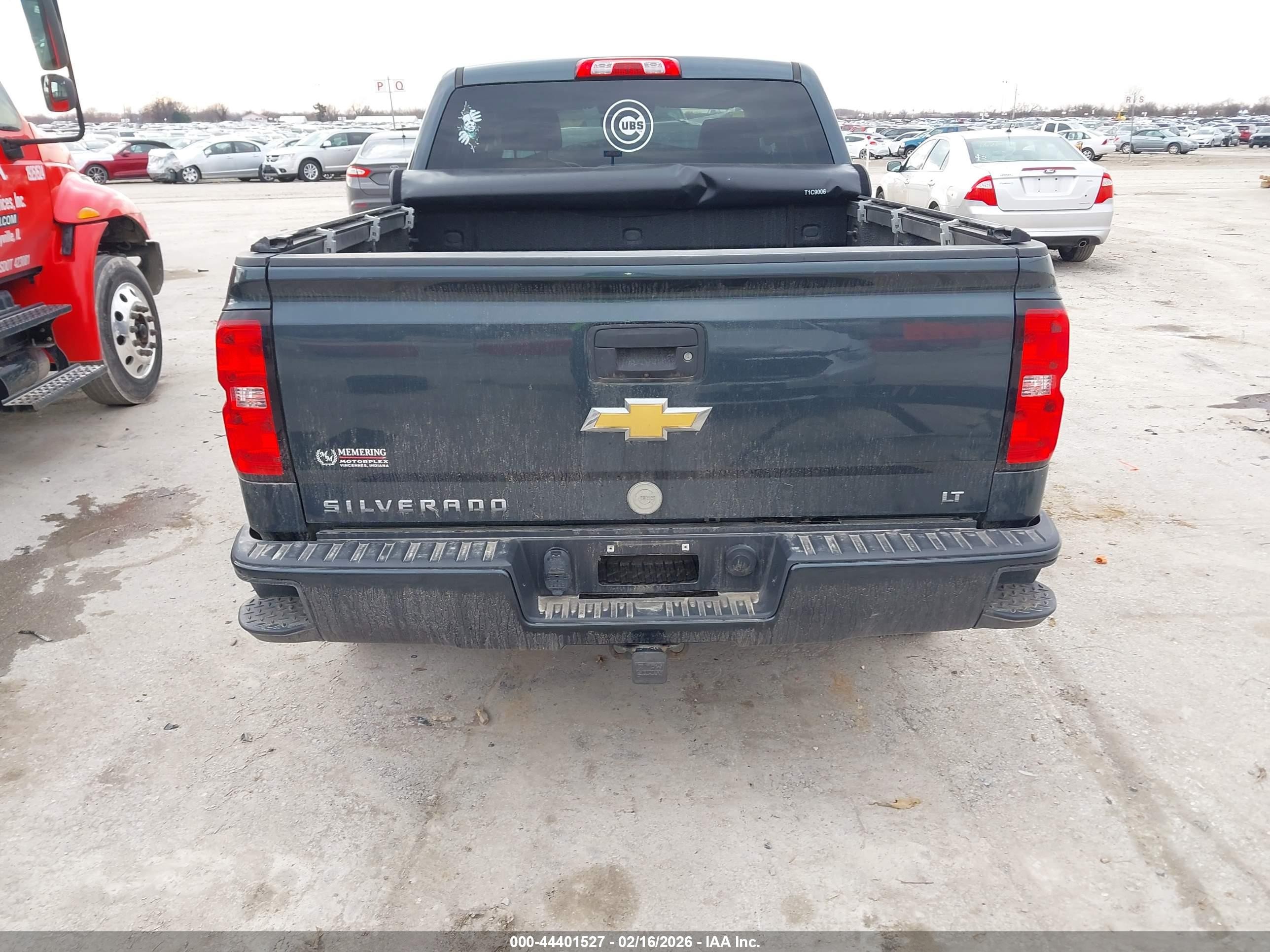 2017 Chevrolet Silverado 1500 2lt Gray vin: 3GCUKRECXHG302938