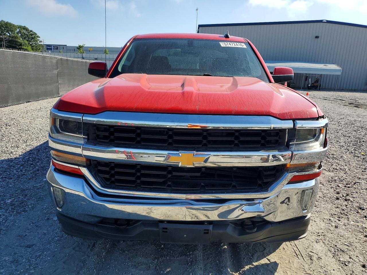 2017 Chevrolet Silverado K1500 Lt Red vin: 3GCUKRECXHG501553