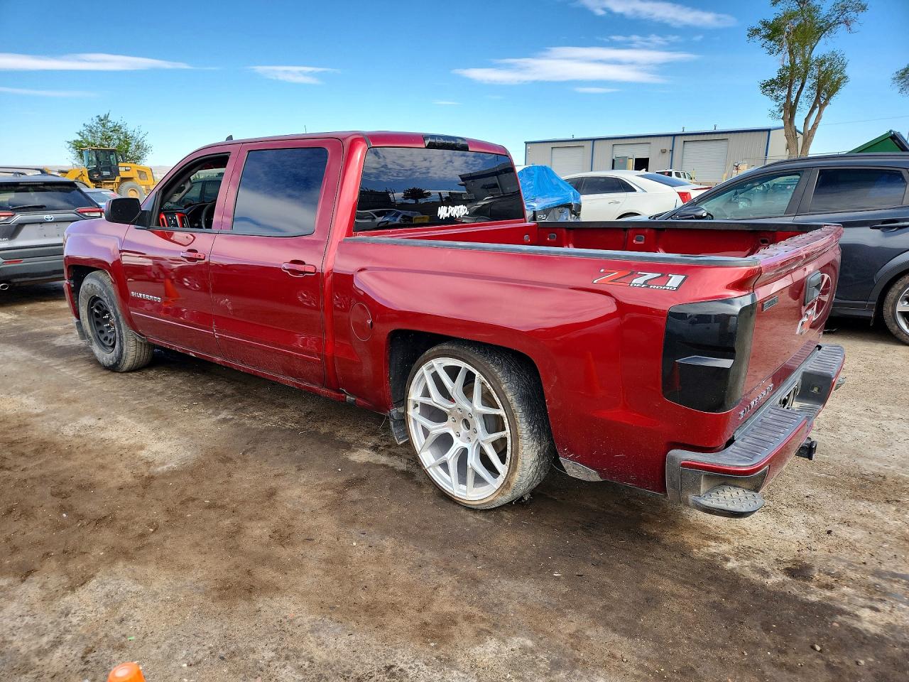 2018 Chevrolet Silverado K1500 Lt Бордовый vin: 3GCUKRECXJG146826