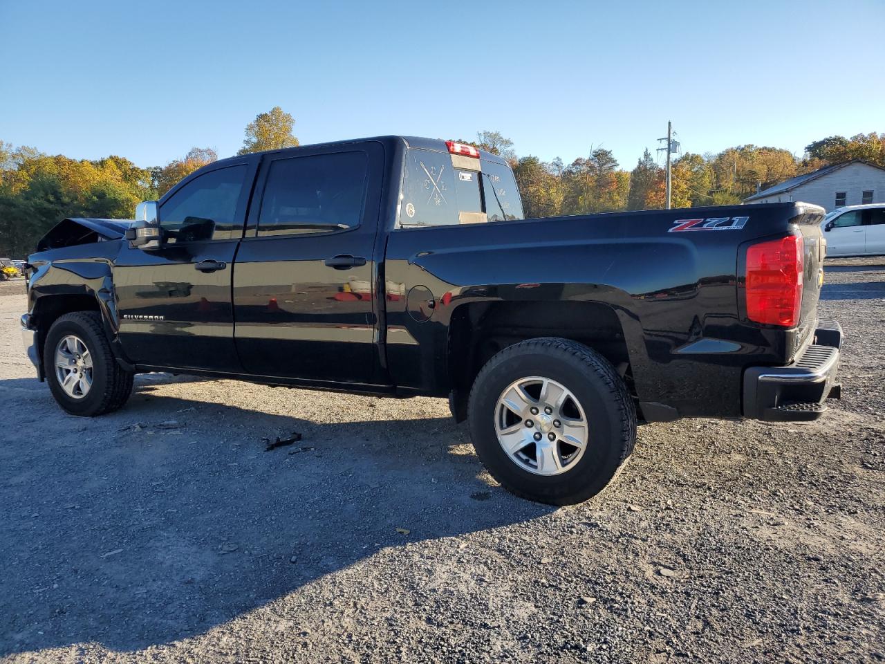 2014 Chevrolet Silverado K1500 Lt Black vin: 3GCUKREH0EG190349