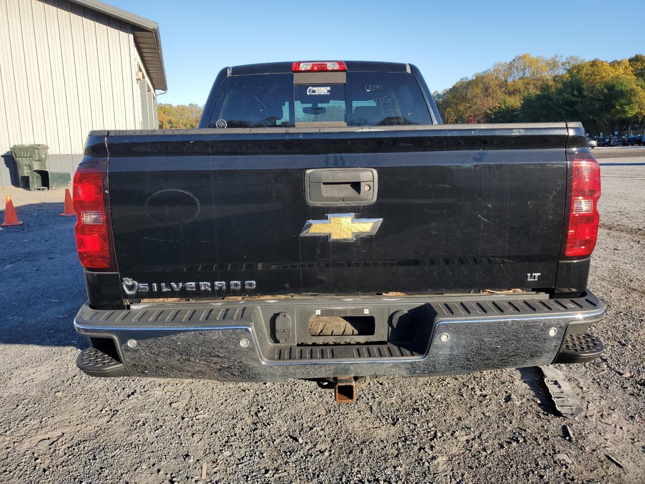 2014 Chevrolet Silverado K1500 Lt Black vin: 3GCUKREH0EG190349