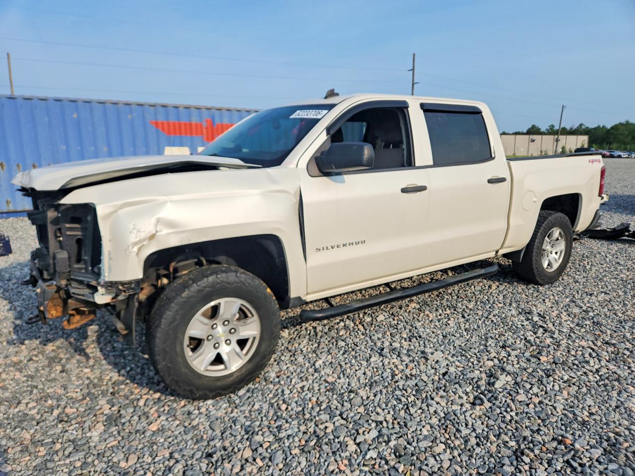 2014 Chevrolet Silverado K1500 Lt White vin: 3GCUKREH0EG344834
