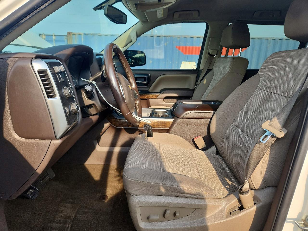 2014 Chevrolet Silverado K1500 Lt White vin: 3GCUKREH0EG344834