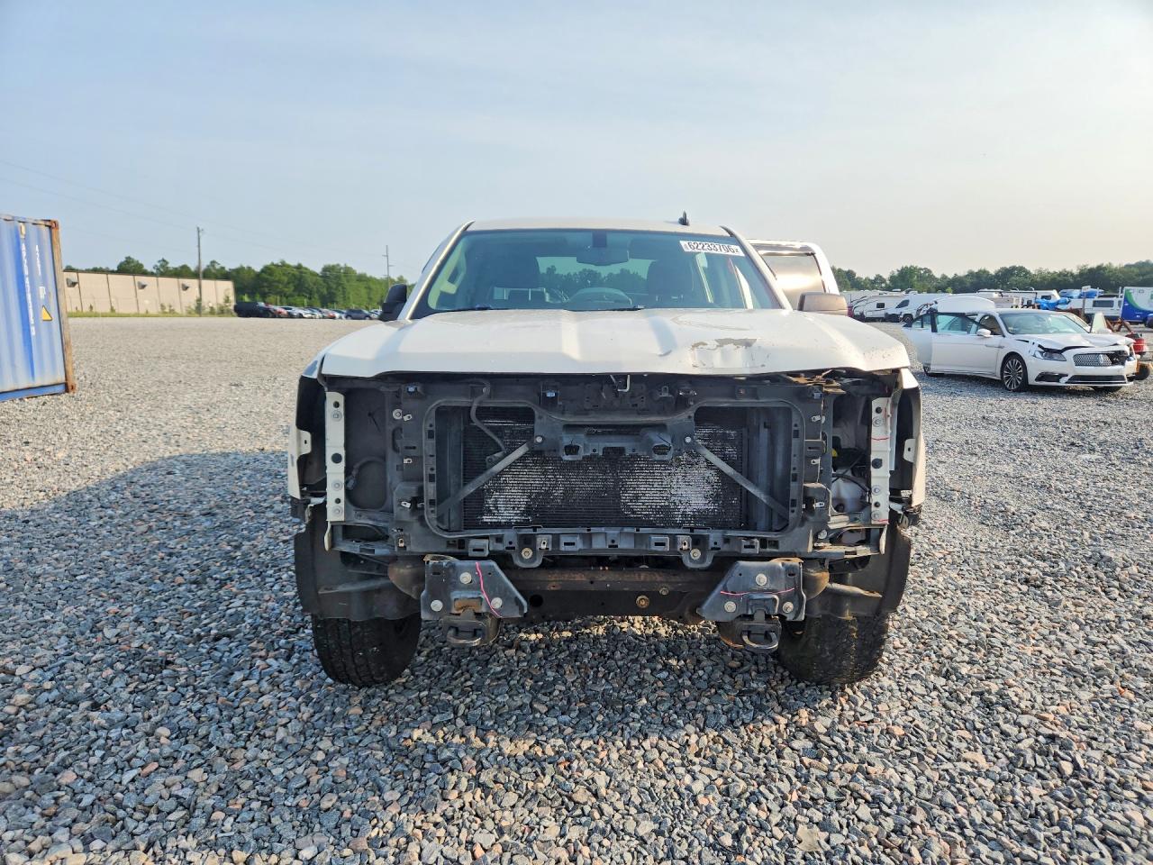 2014 Chevrolet Silverado K1500 Lt White vin: 3GCUKREH0EG344834