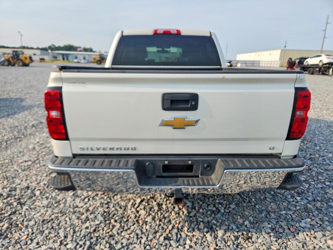 2014 Chevrolet Silverado K1500 Lt White vin: 3GCUKREH0EG344834