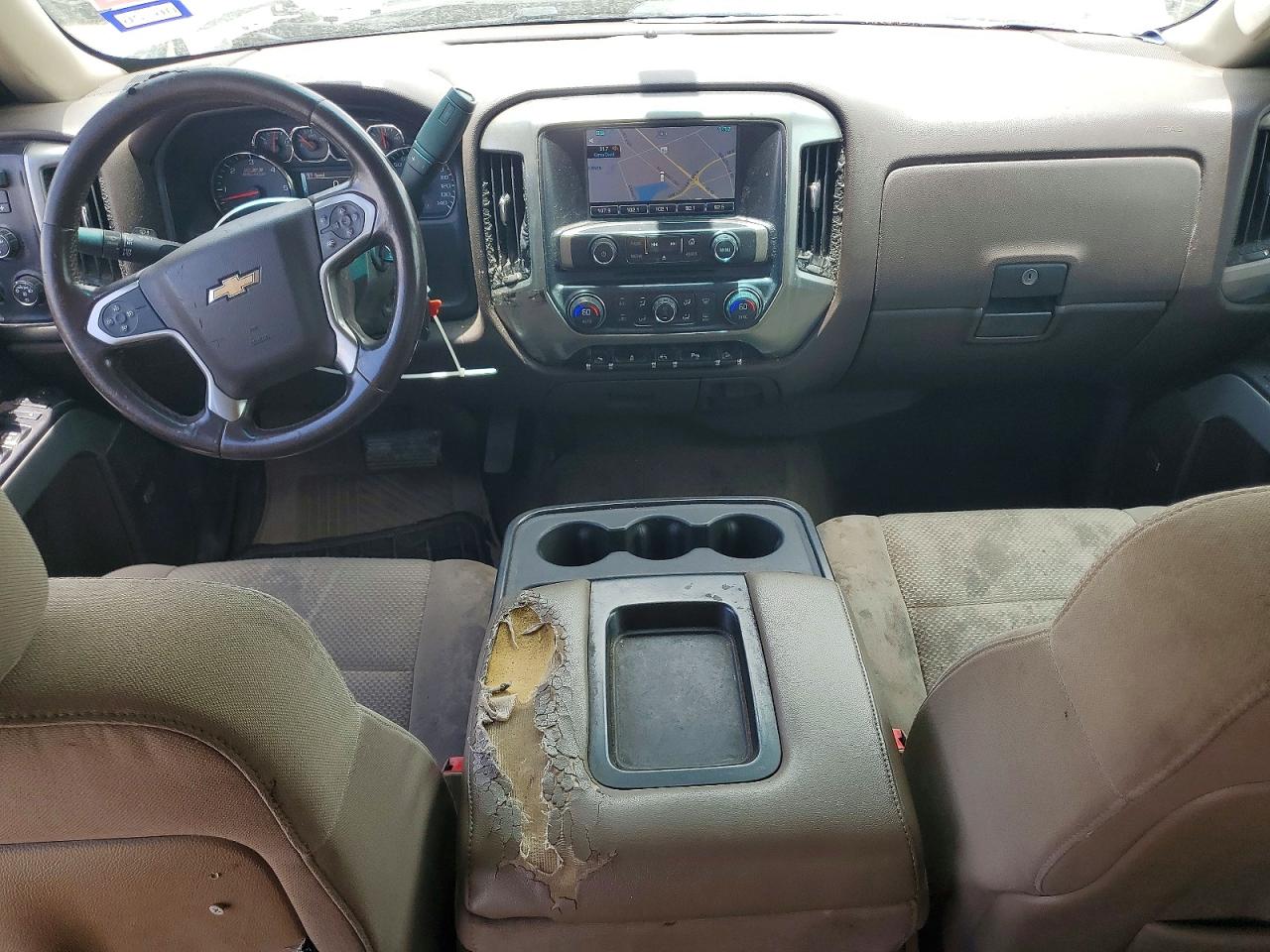 2014 Chevrolet Silverado K1500 Lt White vin: 3GCUKREH2EG100246