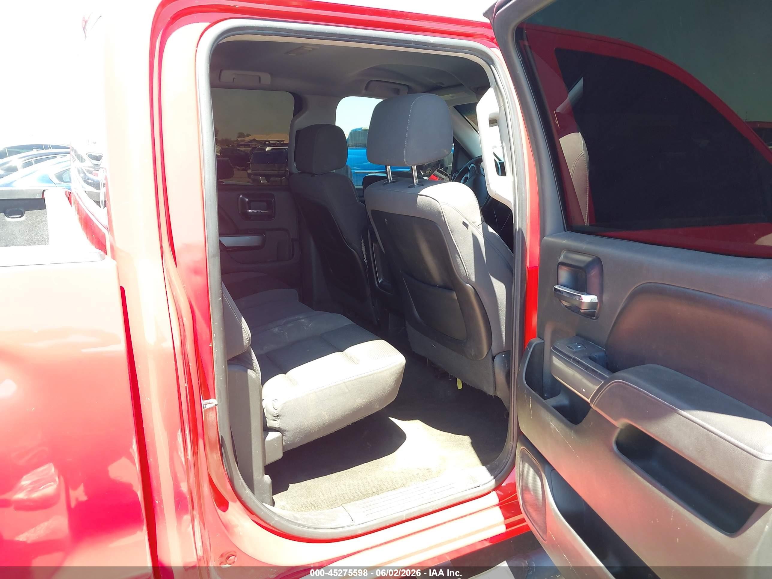 2014 Chevrolet Silverado 1500 1lt Red vin: 3GCUKREH2EG202730