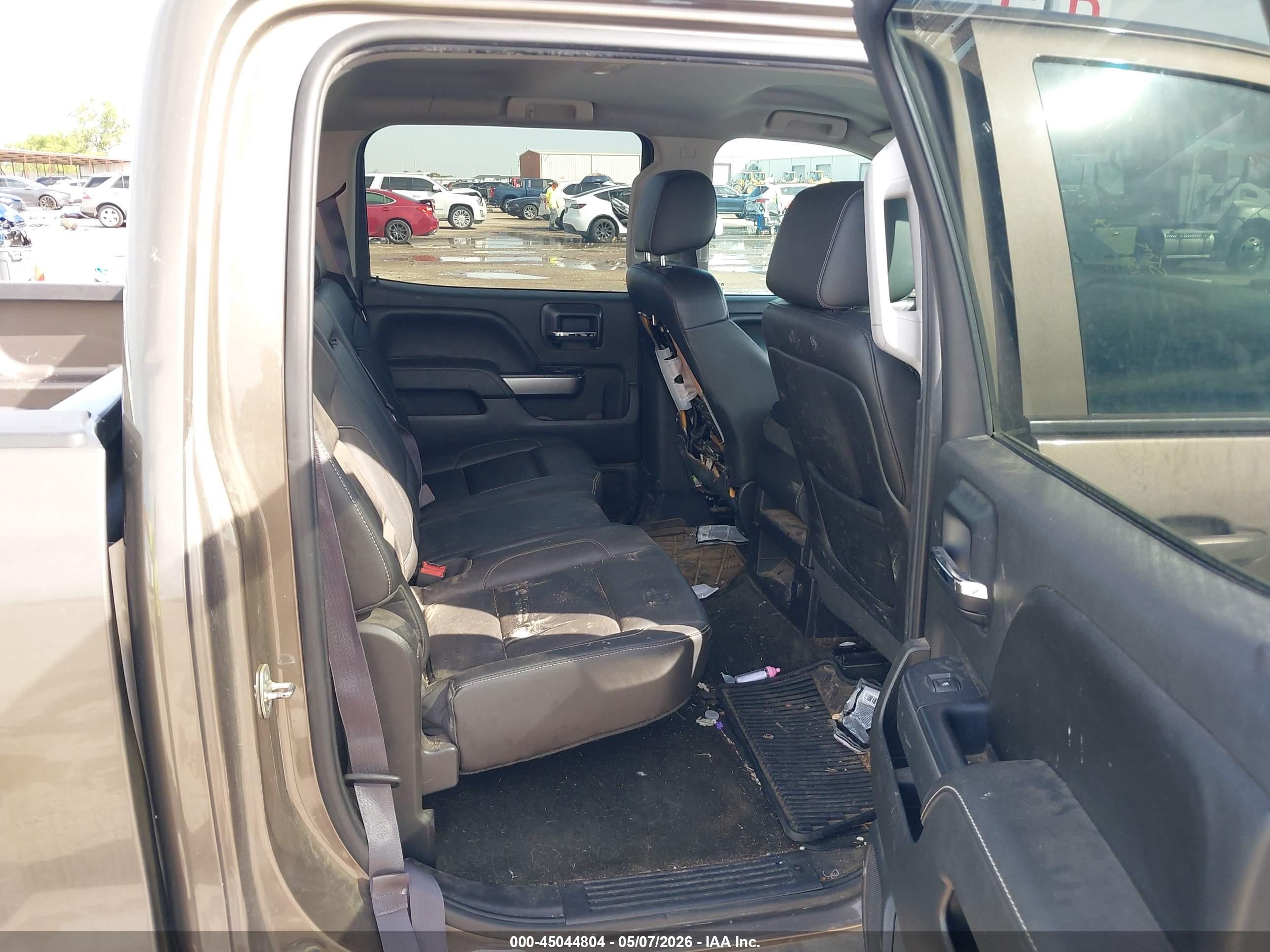 2014 Chevrolet Silverado 1500 1lt Brown vin: 3GCUKREH2EG570499