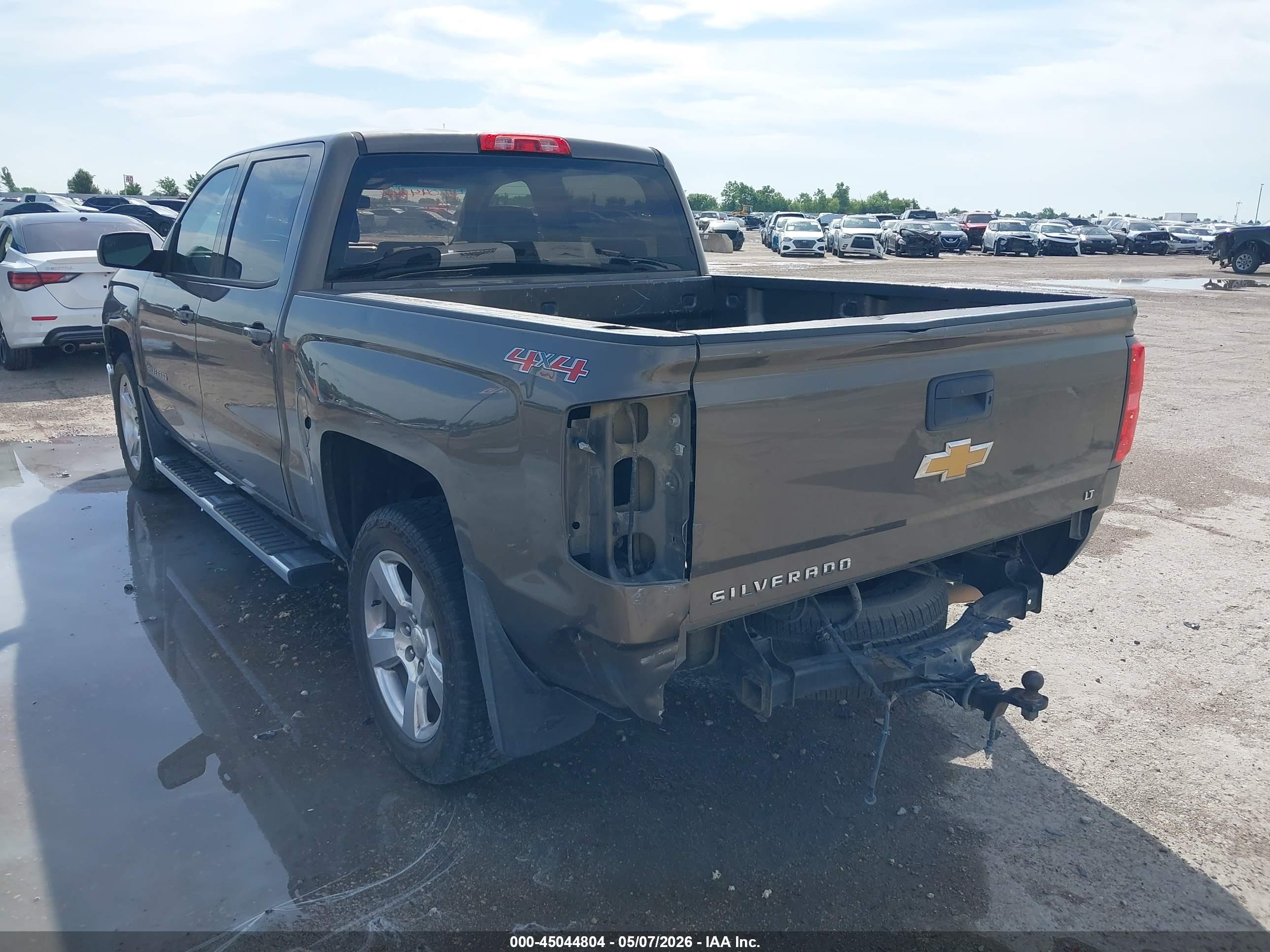 2014 Chevrolet Silverado 1500 1lt Brown vin: 3GCUKREH2EG570499