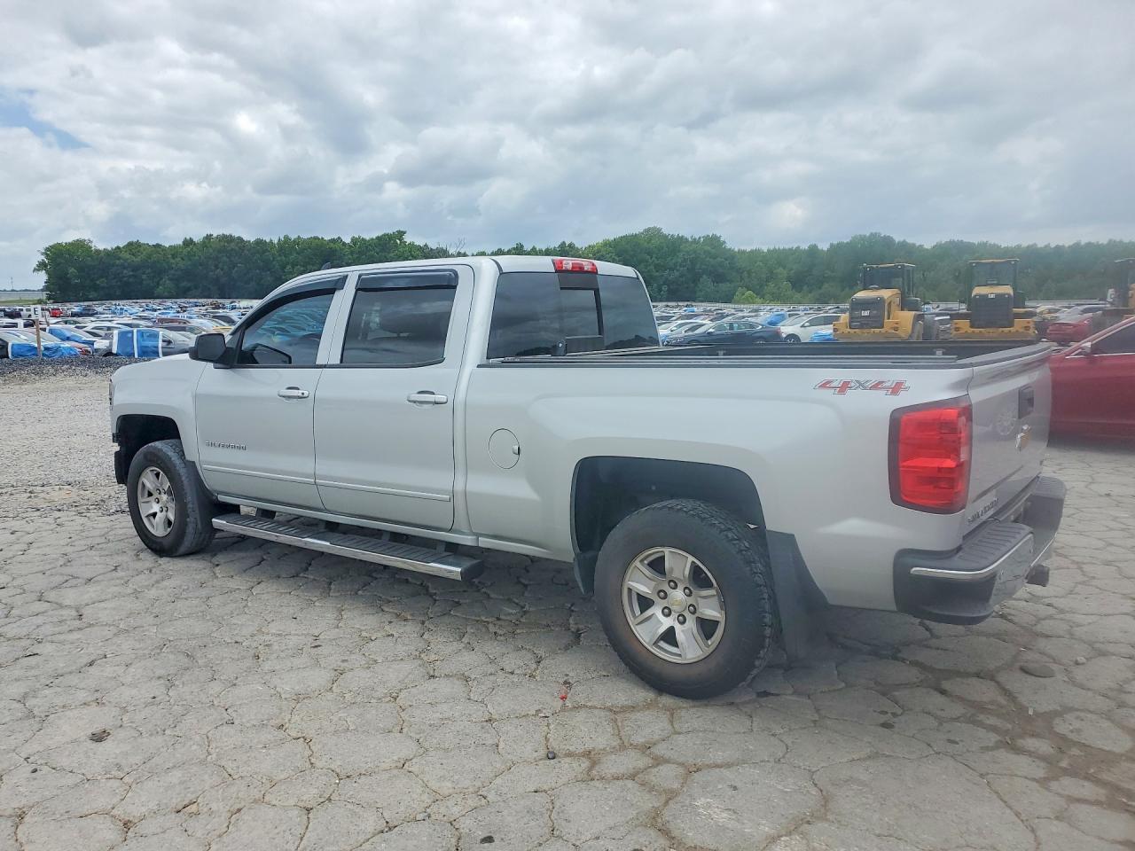 2015 Chevrolet Silverado K1500 Lt Silver vin: 3GCUKREH2FG300142