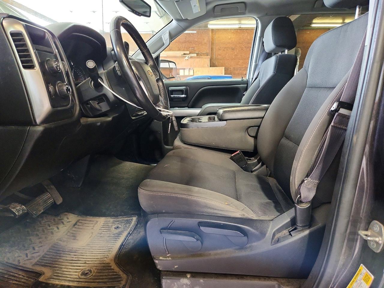 2014 Chevrolet Silverado K1500 Lt Black vin: 3GCUKREH3EG392991