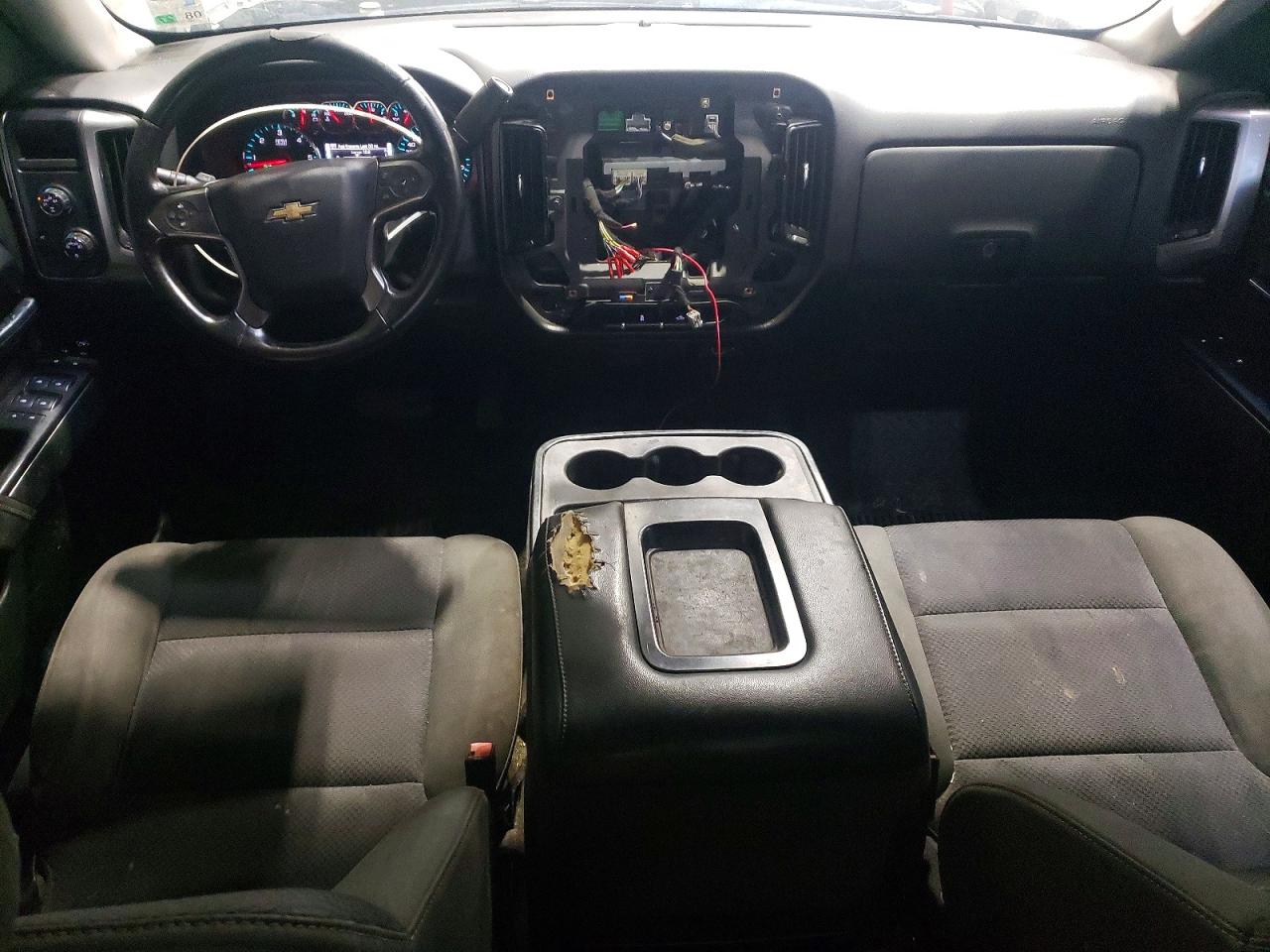 2015 Chevrolet Silverado K1500 Lt Silver vin: 3GCUKREH3FG432794
