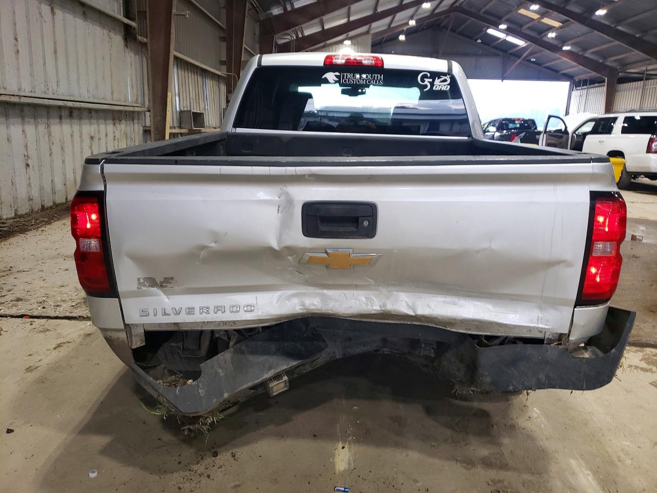 2015 Chevrolet Silverado K1500 Lt Silver vin: 3GCUKREH3FG432794