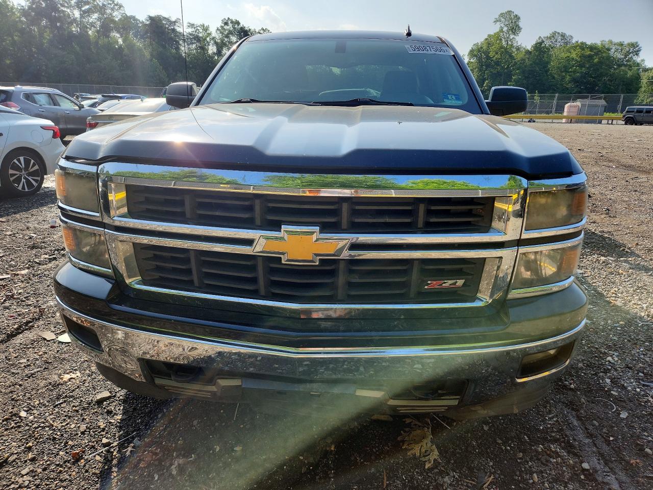 2014 Chevrolet Silverado K1500 Lt Black vin: 3GCUKREH4EG164501
