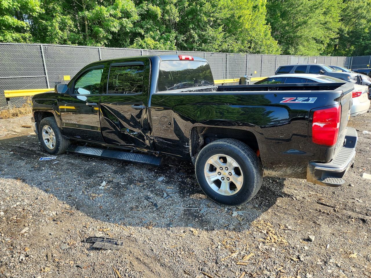 2014 Chevrolet Silverado K1500 Lt Black vin: 3GCUKREH4EG164501