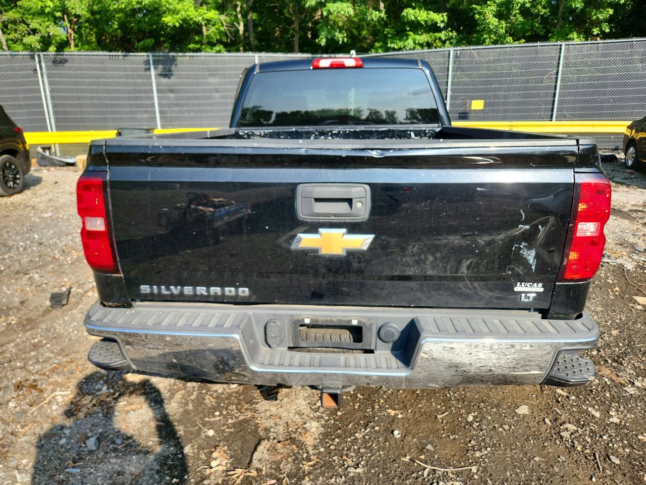 2014 Chevrolet Silverado K1500 Lt Black vin: 3GCUKREH4EG164501