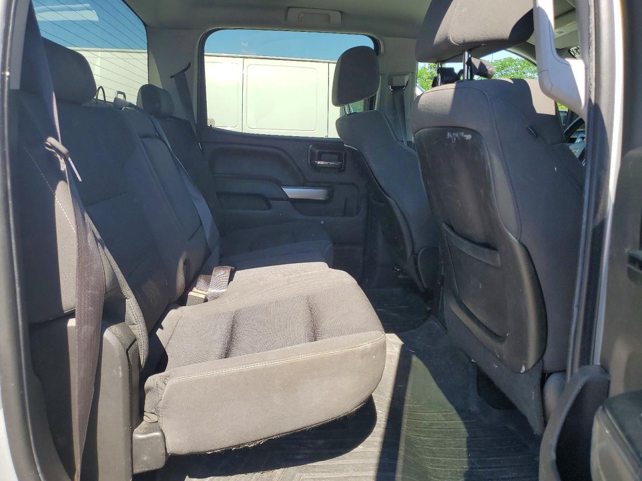 2014 Chevrolet Silverado K1500 Lt Silver vin: 3GCUKREH4EG257048
