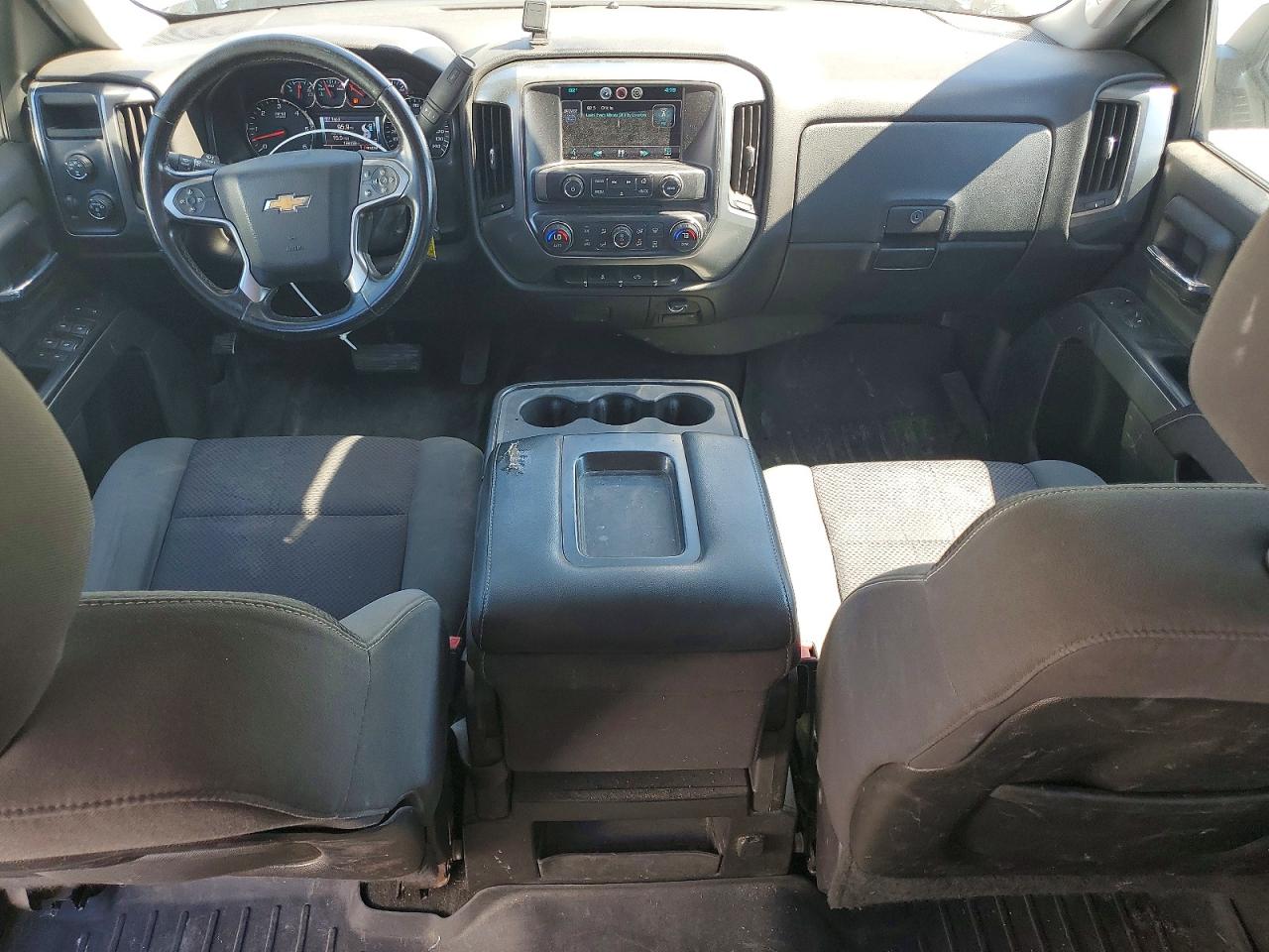 2014 Chevrolet Silverado K1500 Lt Silver vin: 3GCUKREH4EG257048