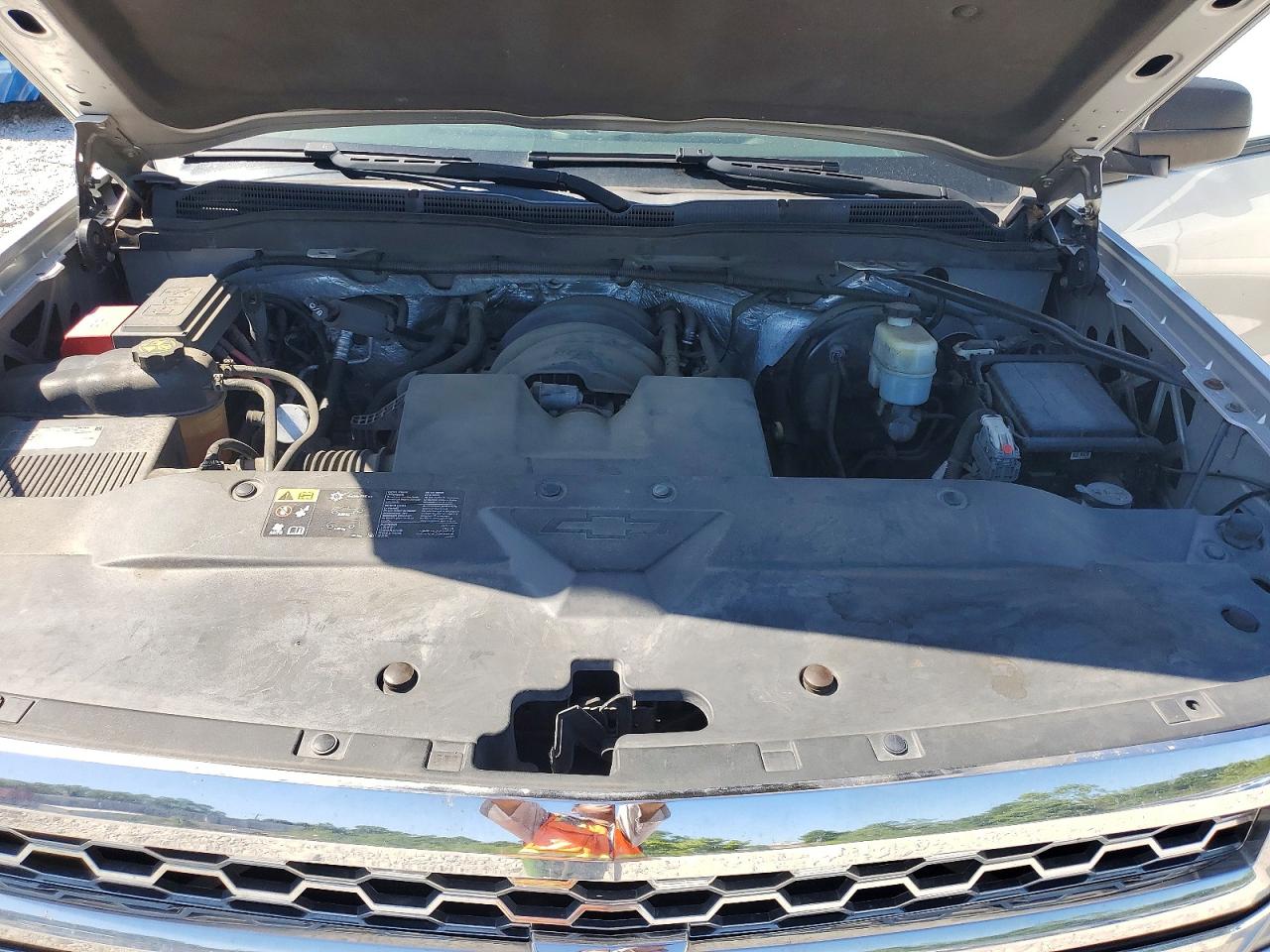 2014 Chevrolet Silverado K1500 Lt Silver vin: 3GCUKREH4EG257048