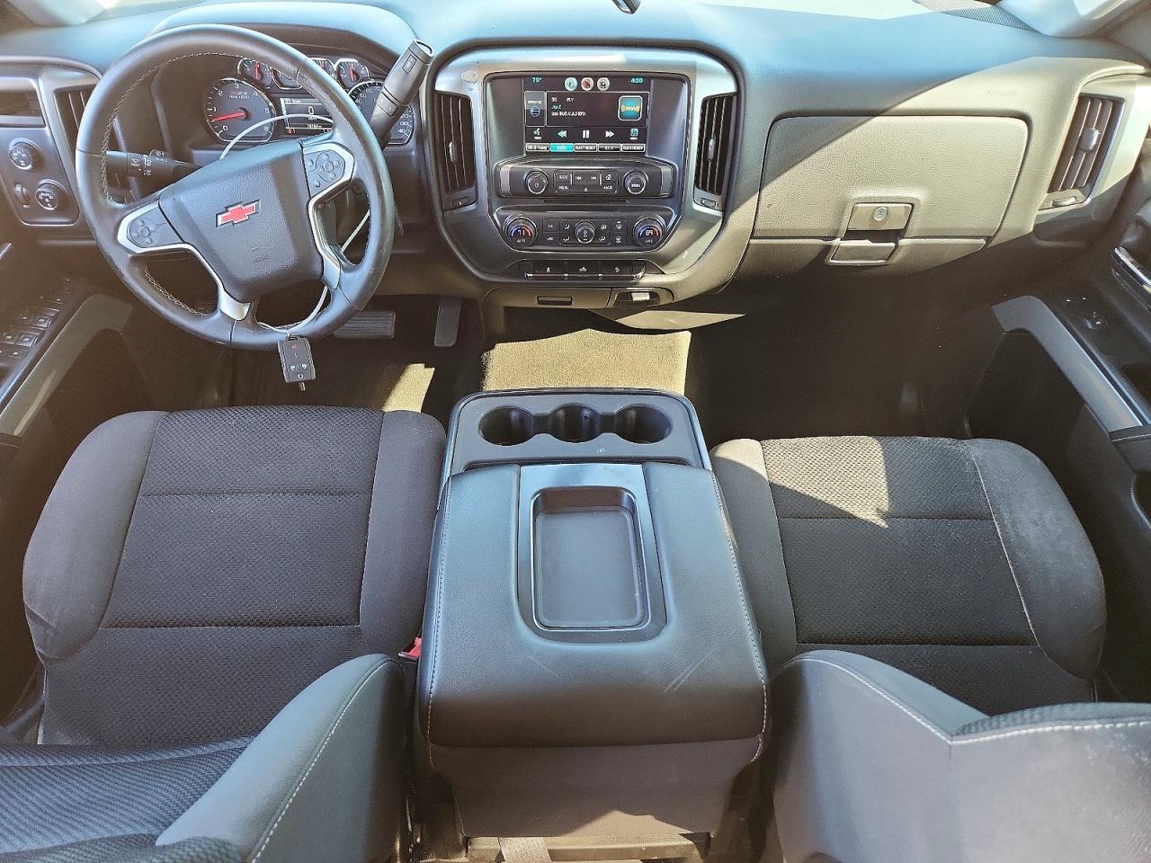2014 Chevrolet Silverado K1500 Lt Black vin: 3GCUKREH6EG341758