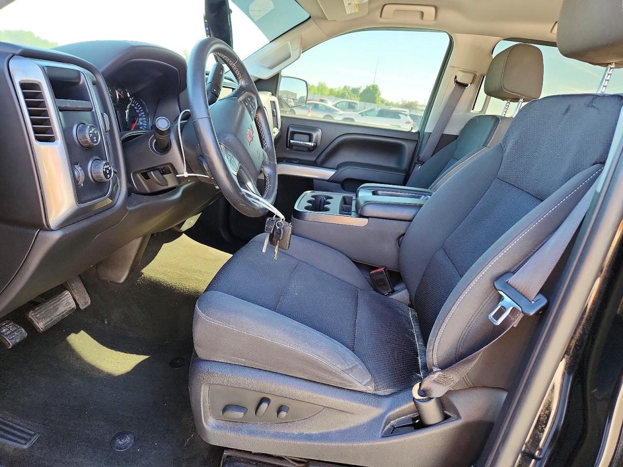2014 Chevrolet Silverado K1500 Lt Black vin: 3GCUKREH6EG341758