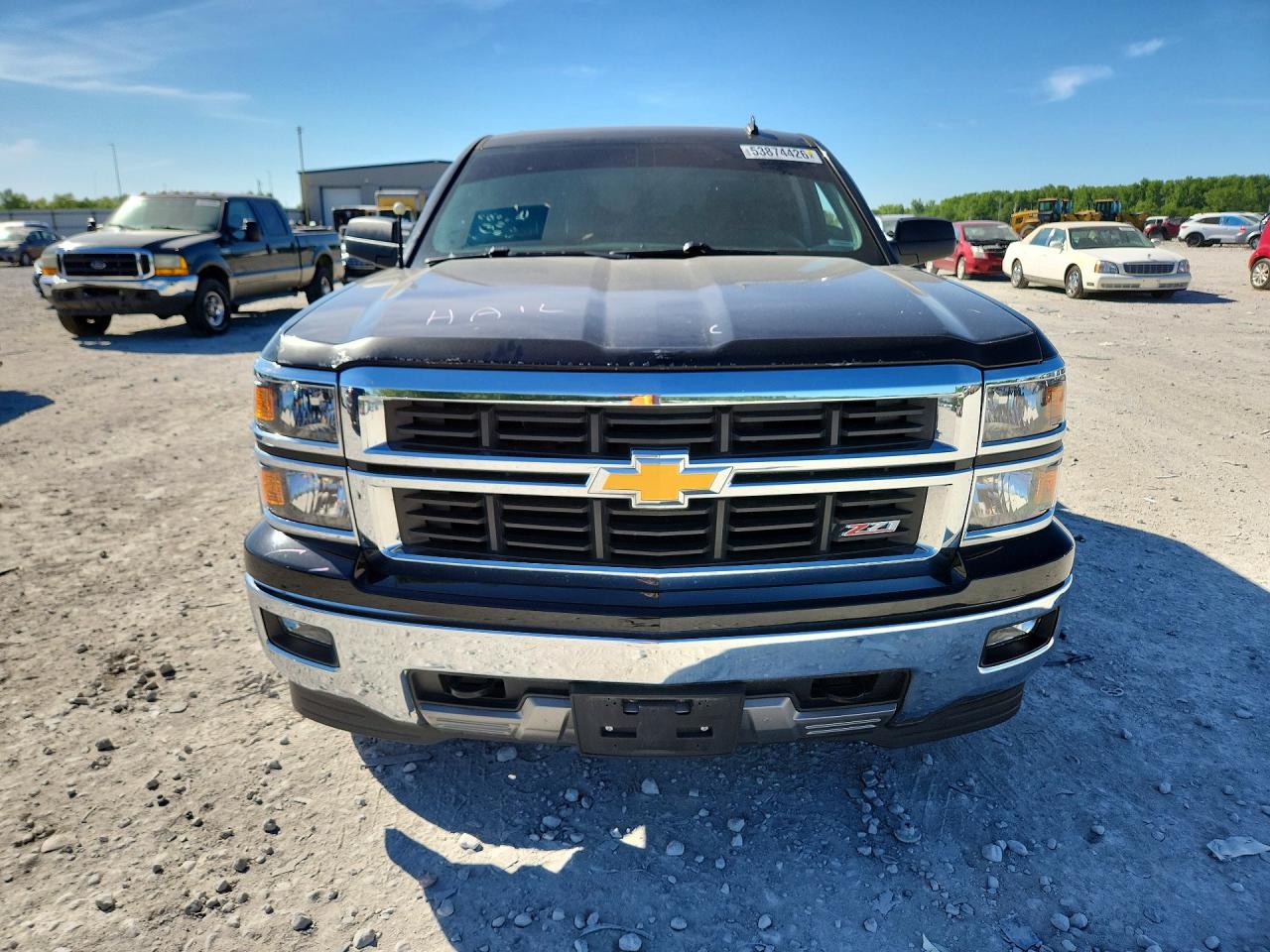 2014 Chevrolet Silverado K1500 Lt Black vin: 3GCUKREH6EG341758