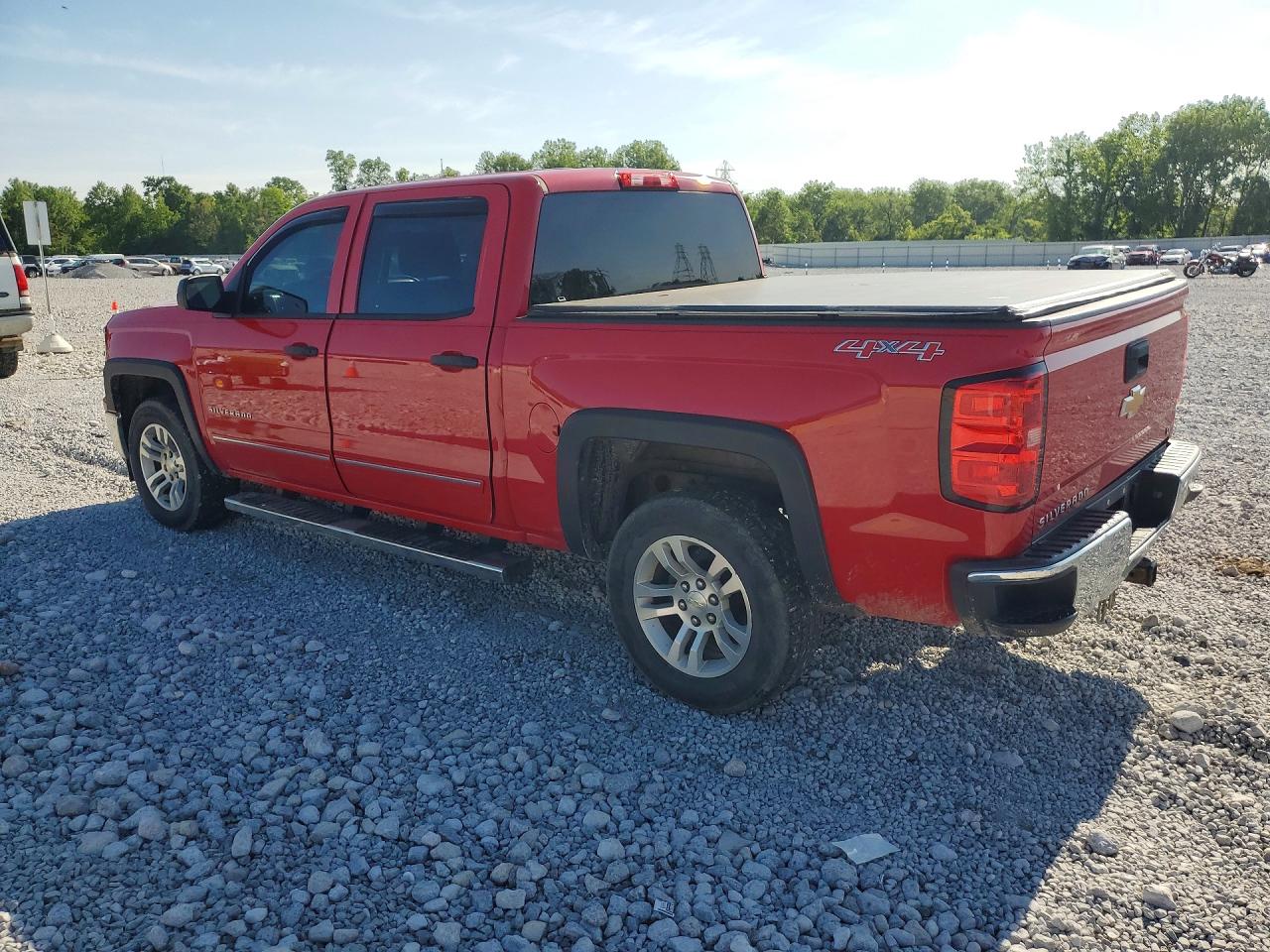 2014 Chevrolet Silverado K1500 Lt Red vin: 3GCUKREH7EG443473