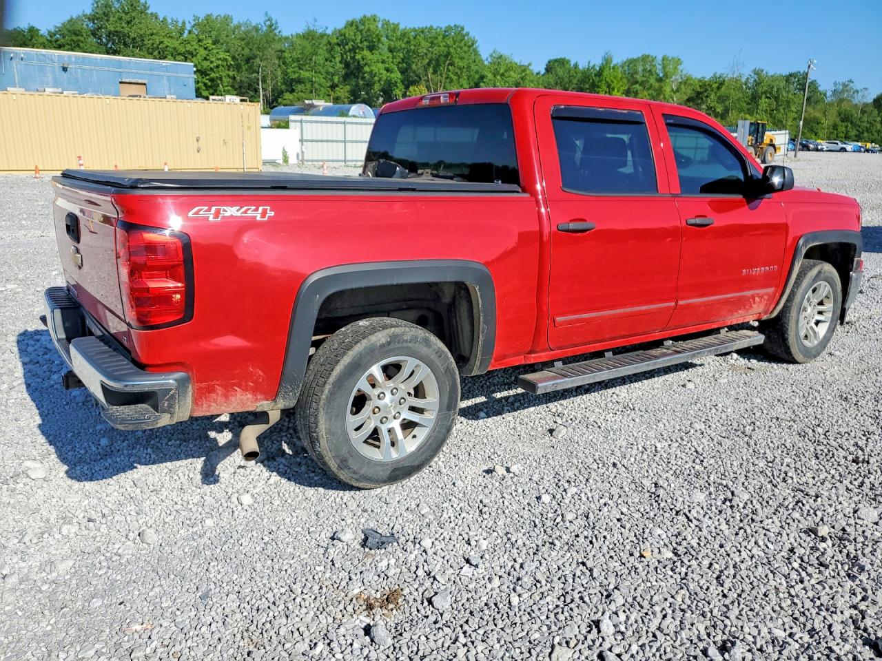 2014 Chevrolet Silverado K1500 Lt Red vin: 3GCUKREH7EG443473