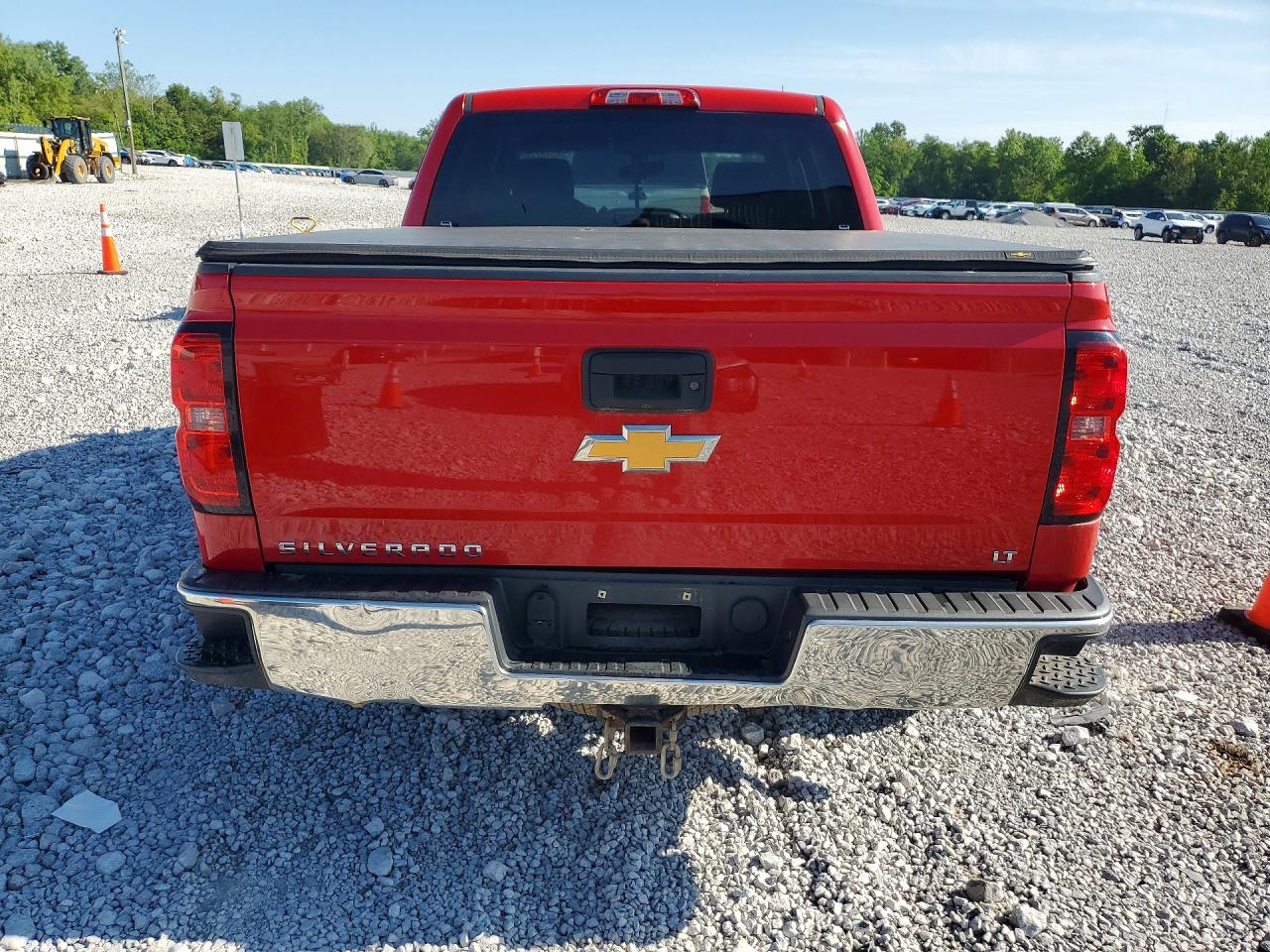 2014 Chevrolet Silverado K1500 Lt Red vin: 3GCUKREH7EG443473