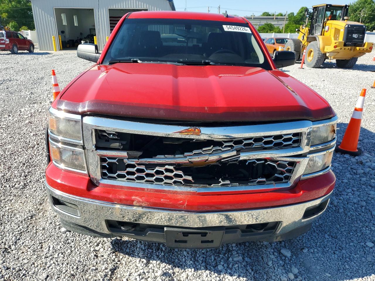 2014 Chevrolet Silverado K1500 Lt Red vin: 3GCUKREH7EG443473