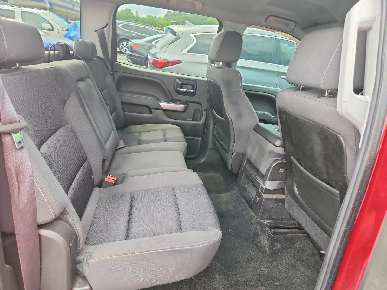 2014 Chevrolet Silverado K1500 Lt Burgundy vin: 3GCUKREH8EG244903