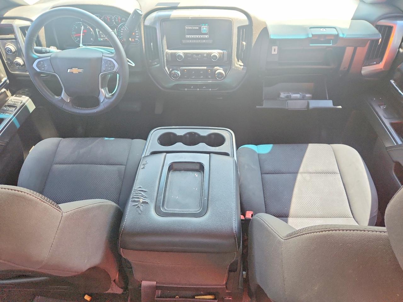 2015 Chevrolet Silverado K1500 Lt White vin: 3GCUKREH8FG288482