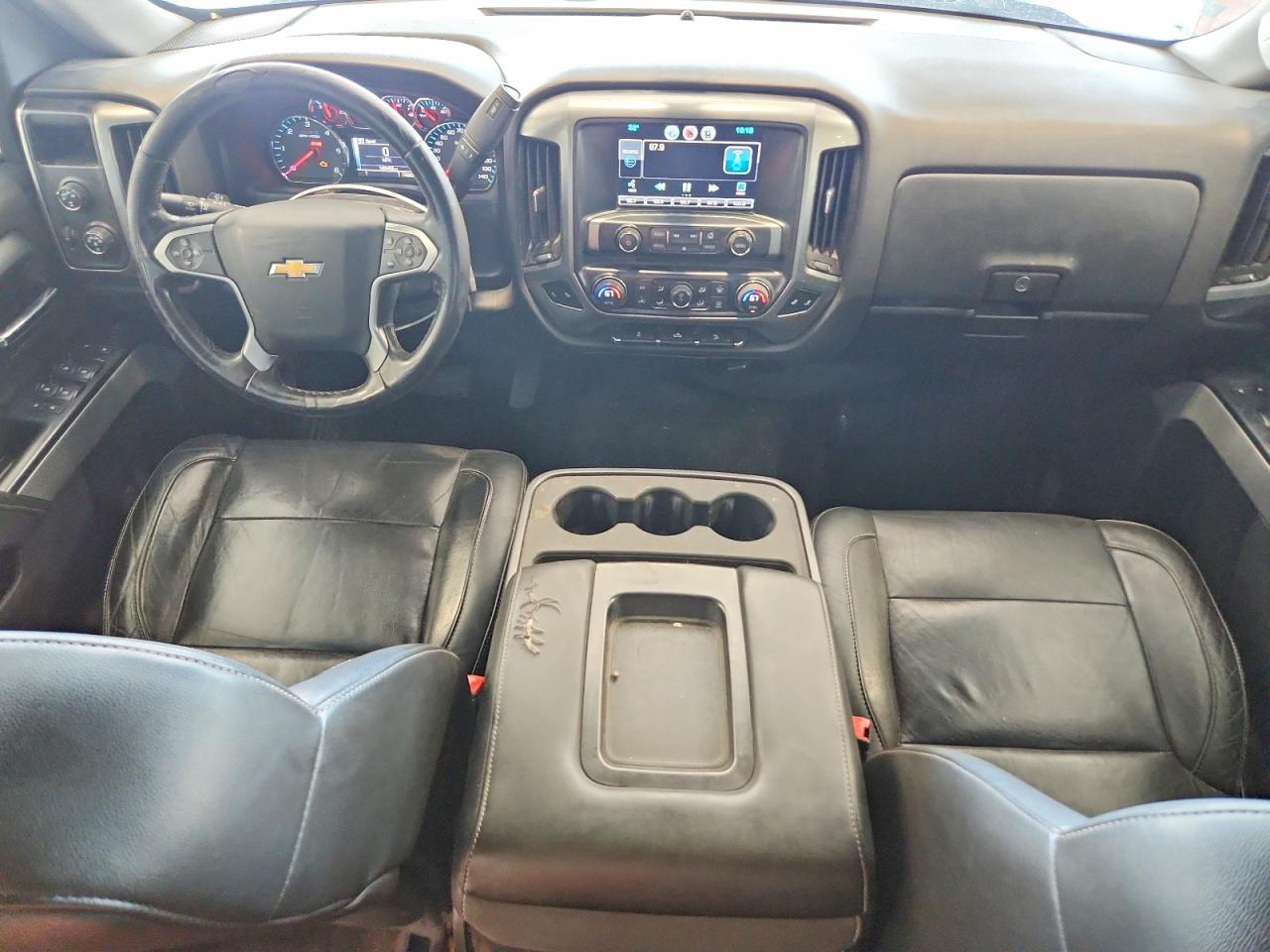 2014 Chevrolet Silverado K1500 Lt Black vin: 3GCUKREH9EG345769