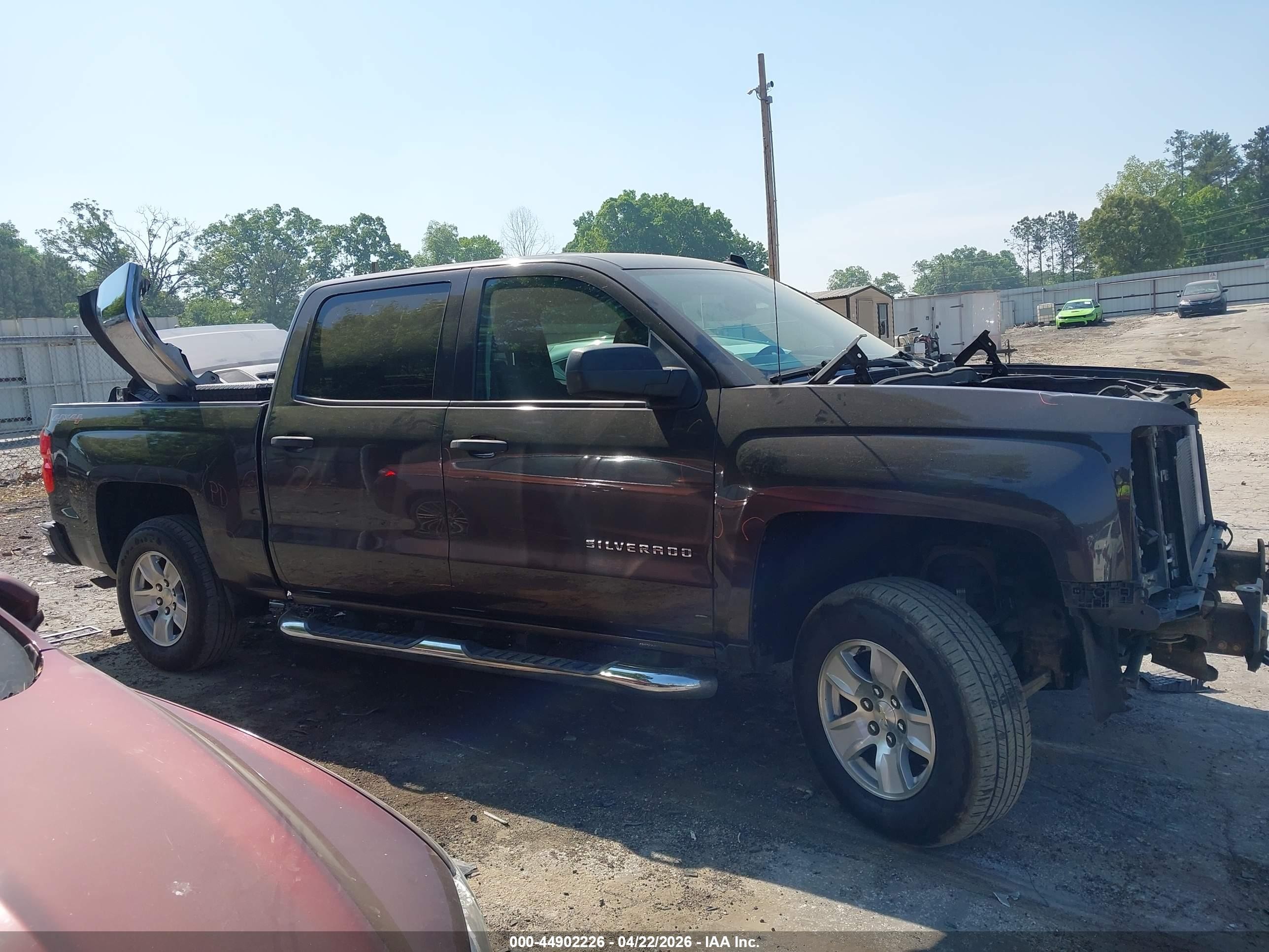 2014 Chevrolet Silverado 1500 1lt Серый vin: 3GCUKREH9EG393966