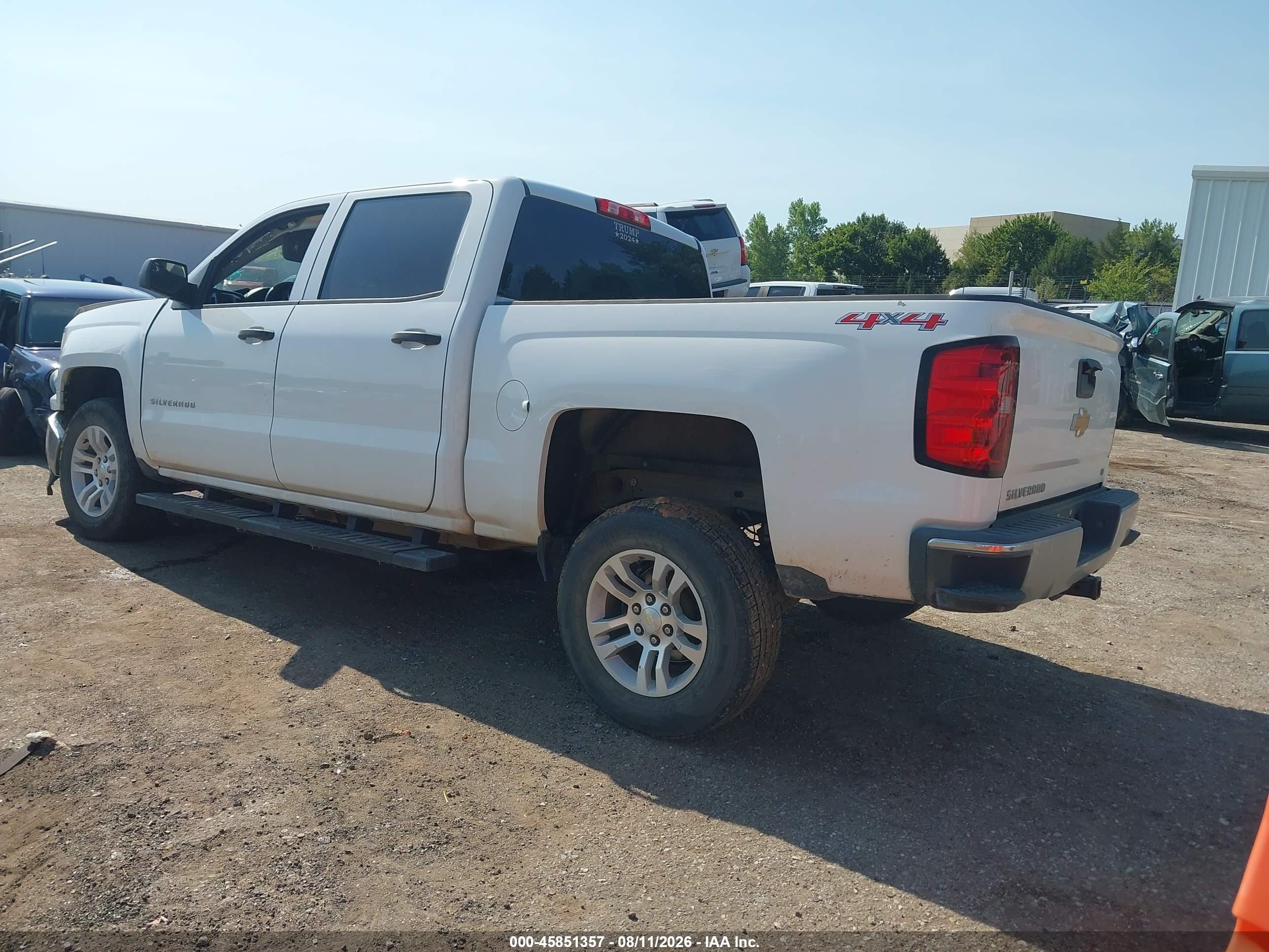 2014 Chevrolet Silverado 1500 Lt White vin: 3GCUKREHXEG209036