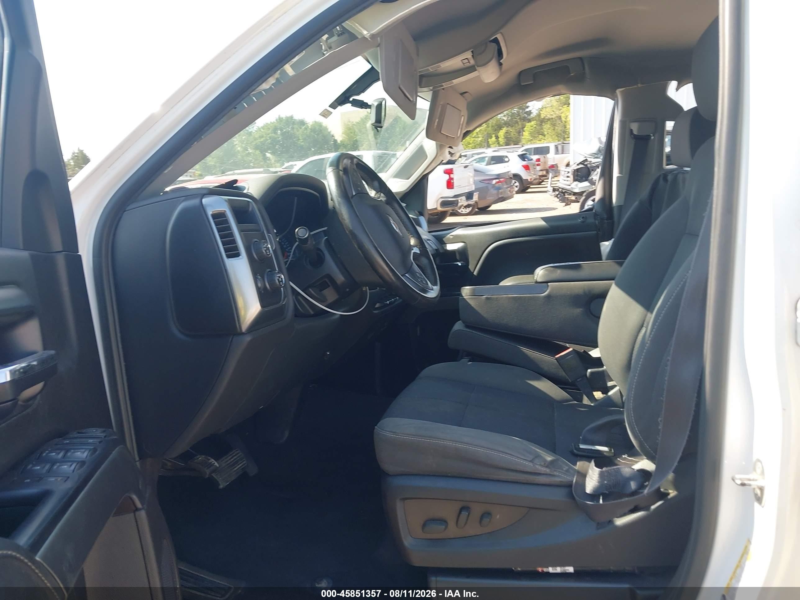 2014 Chevrolet Silverado 1500 Lt White vin: 3GCUKREHXEG209036