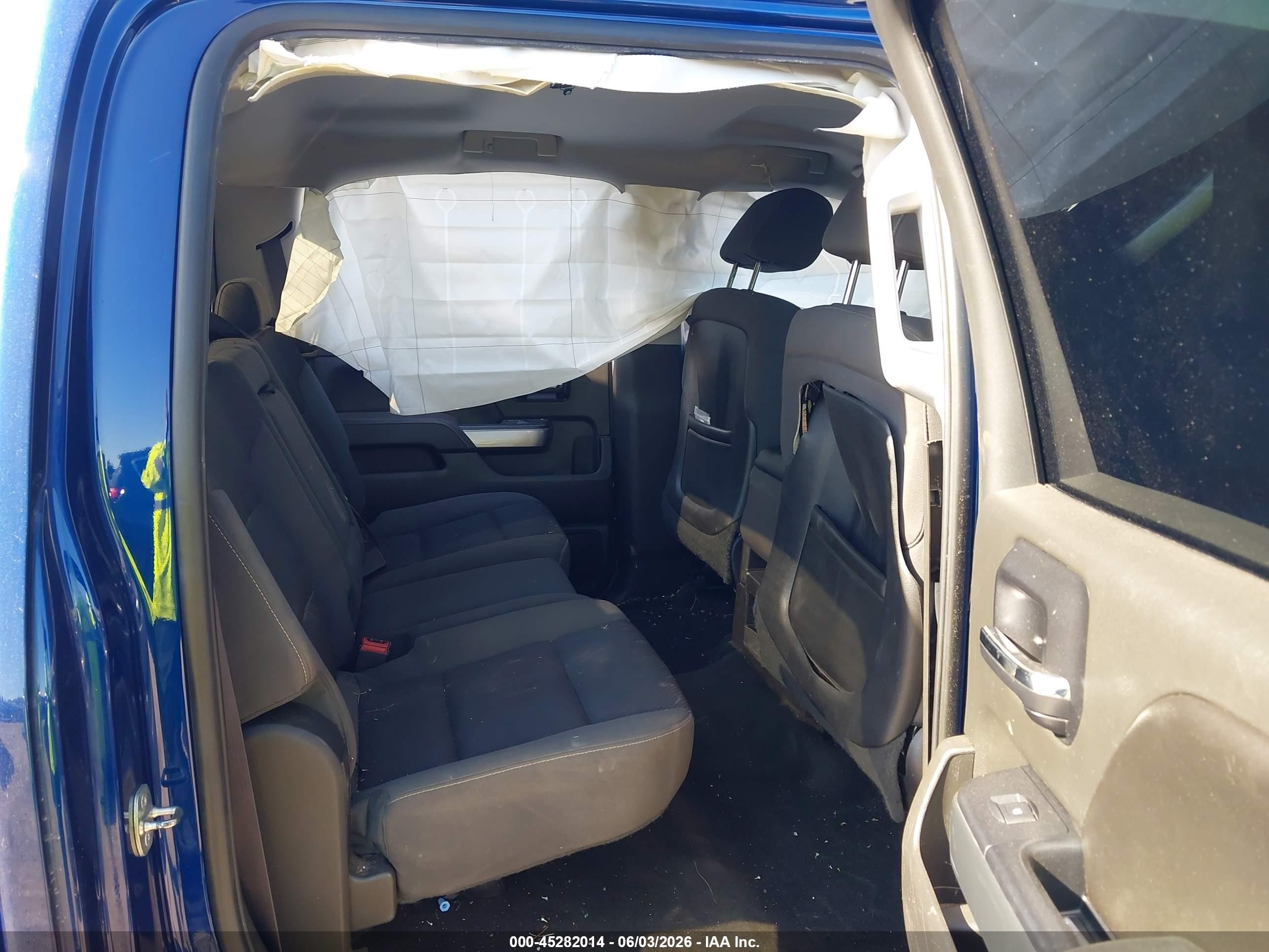 2014 Chevrolet Silverado 1500 1lt Blue vin: 3GCUKREHXEG285999