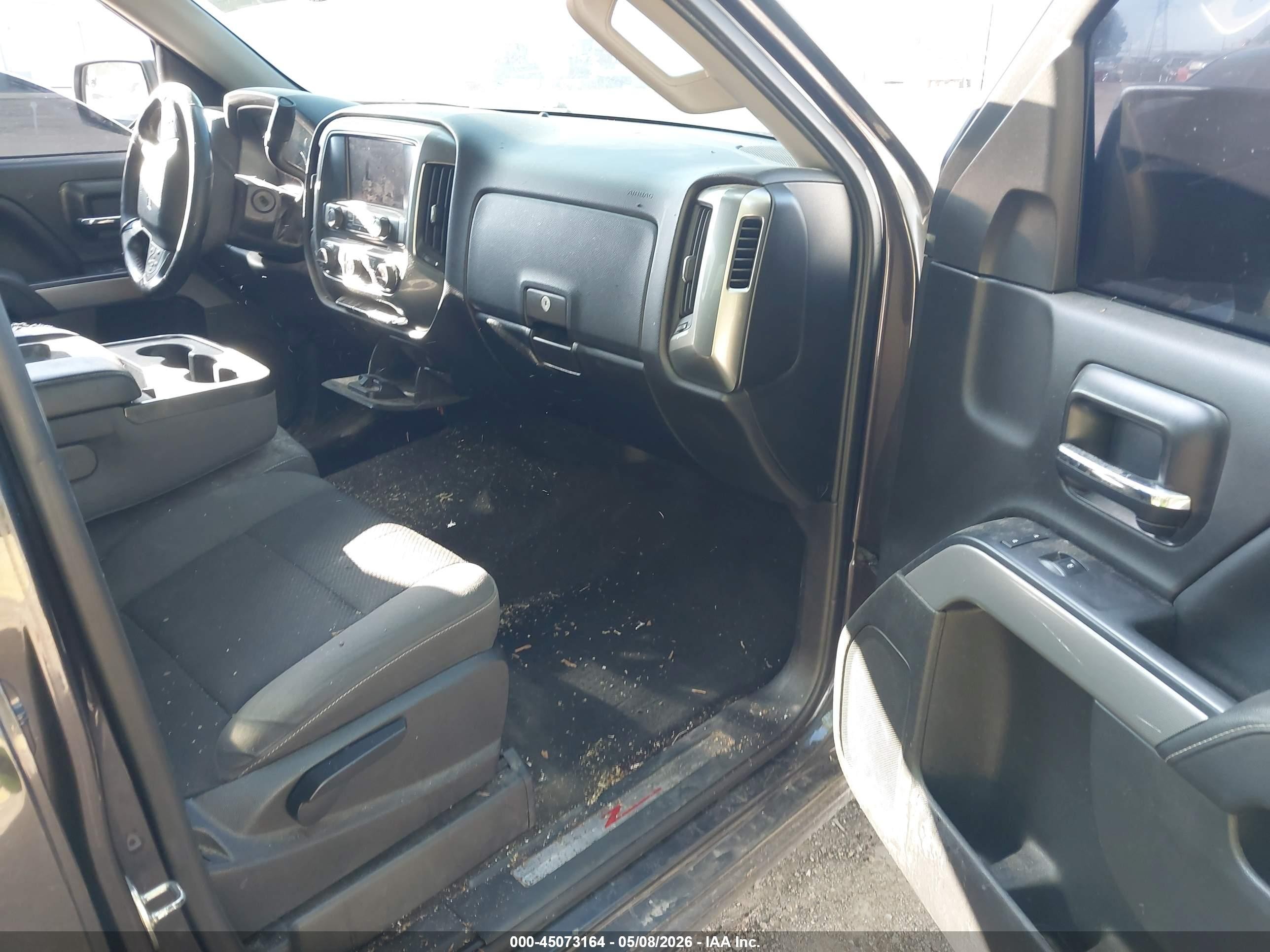 2014 Chevrolet Silverado 1500 2lt Gray vin: 3GCUKREHXEG464026