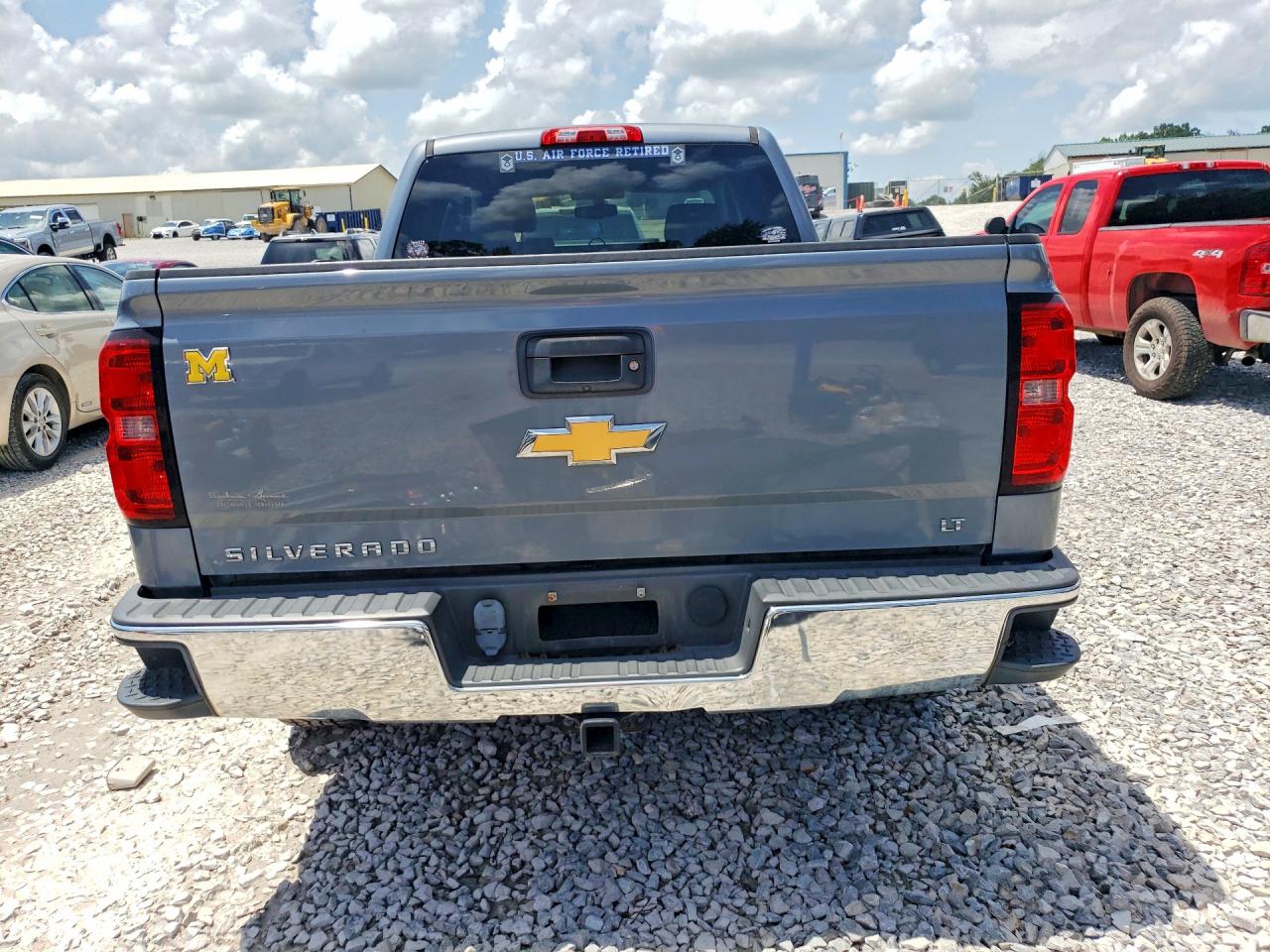 2015 Chevrolet Silverado K1500 Lt Синий vin: 3GCUKREHXFG423235