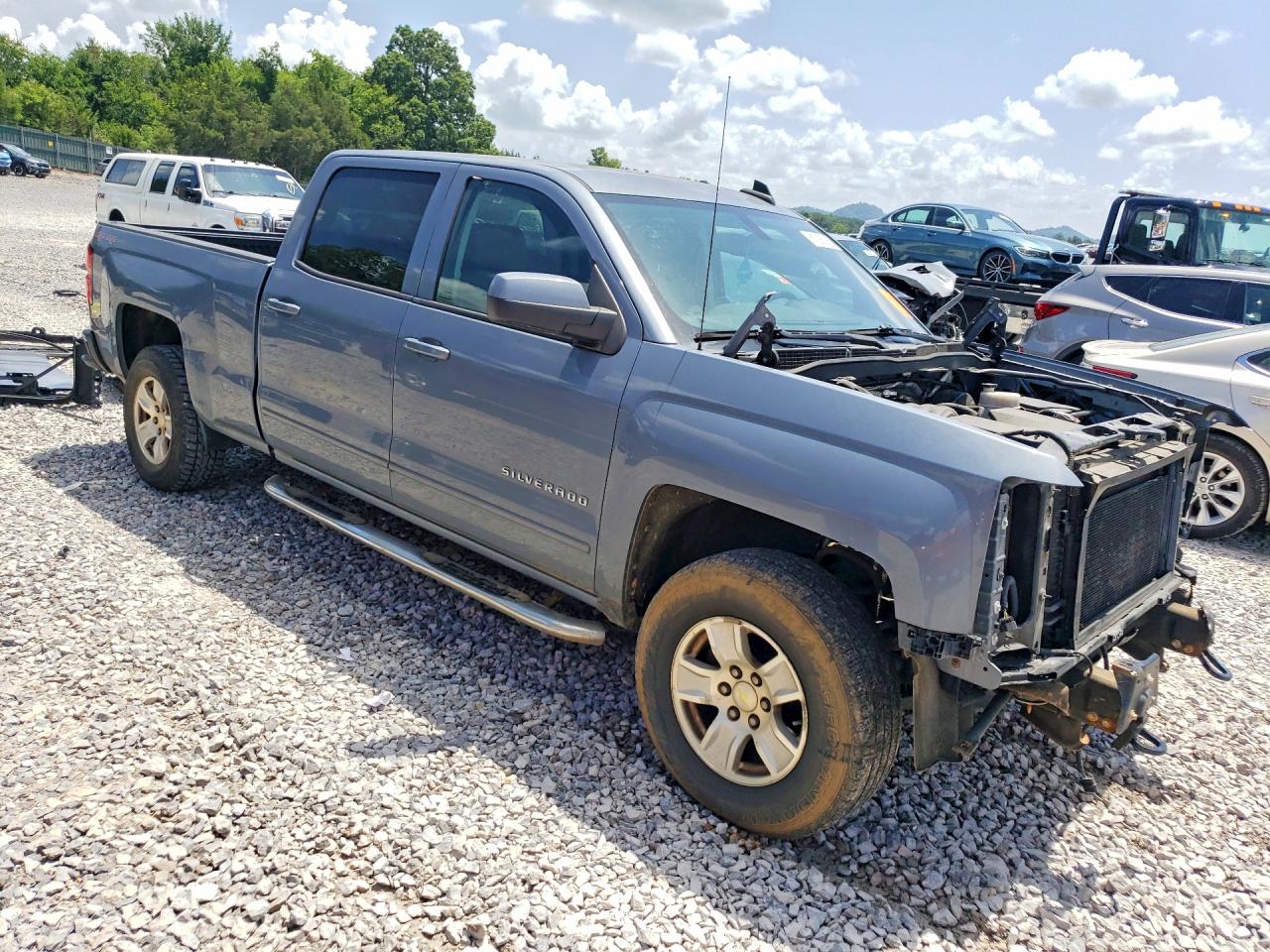 2015 Chevrolet Silverado K1500 Lt Синий vin: 3GCUKREHXFG423235