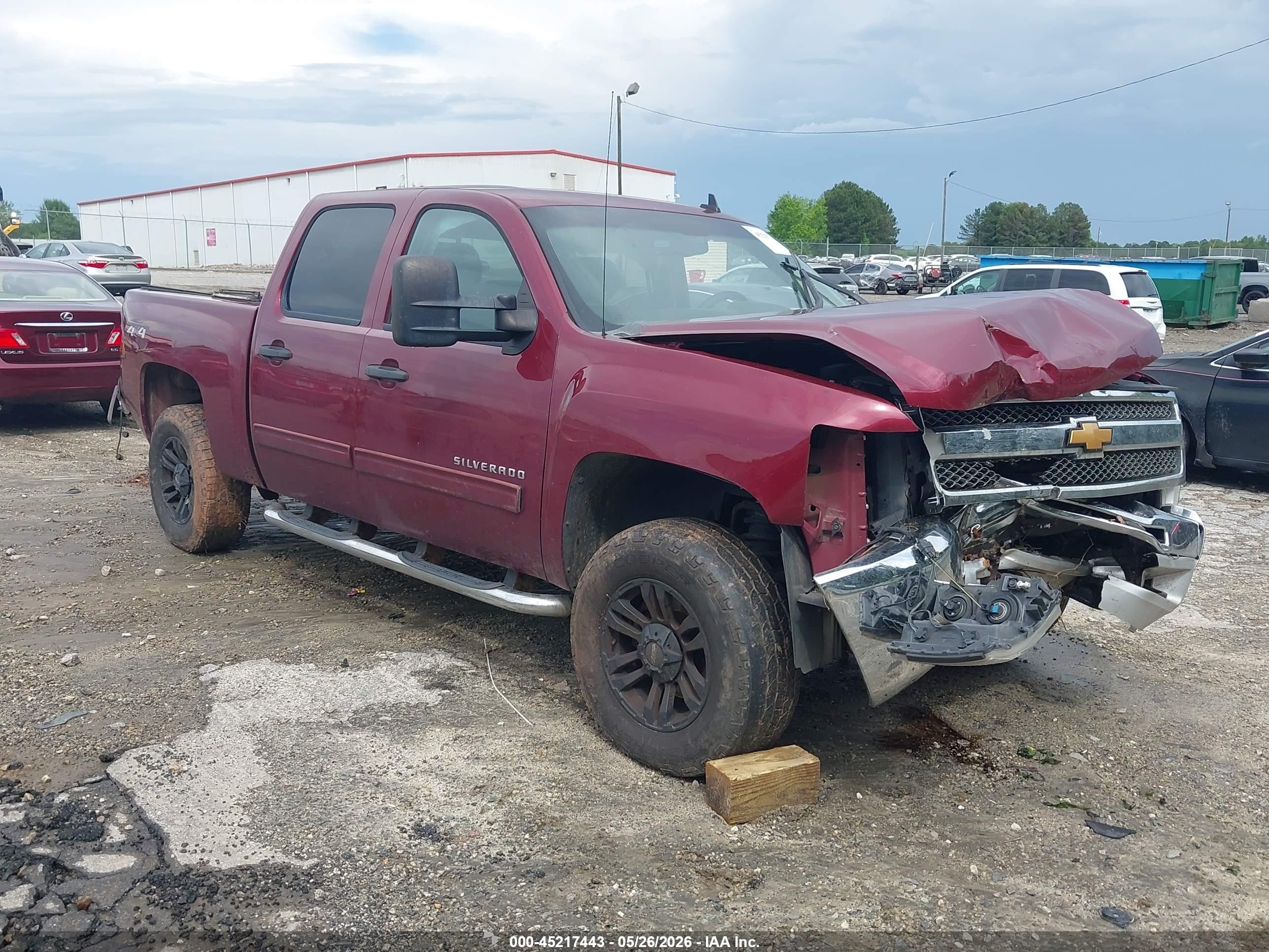 2013 Chevrolet Silverado 1500 Lt Темно-бордовый vin: 3GCUKSE20DG259459