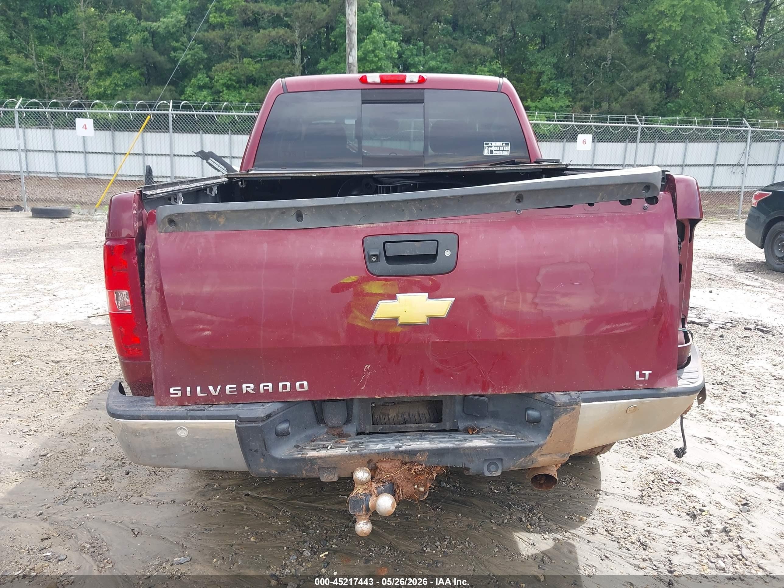 2013 Chevrolet Silverado 1500 Lt Maroon vin: 3GCUKSE20DG259459